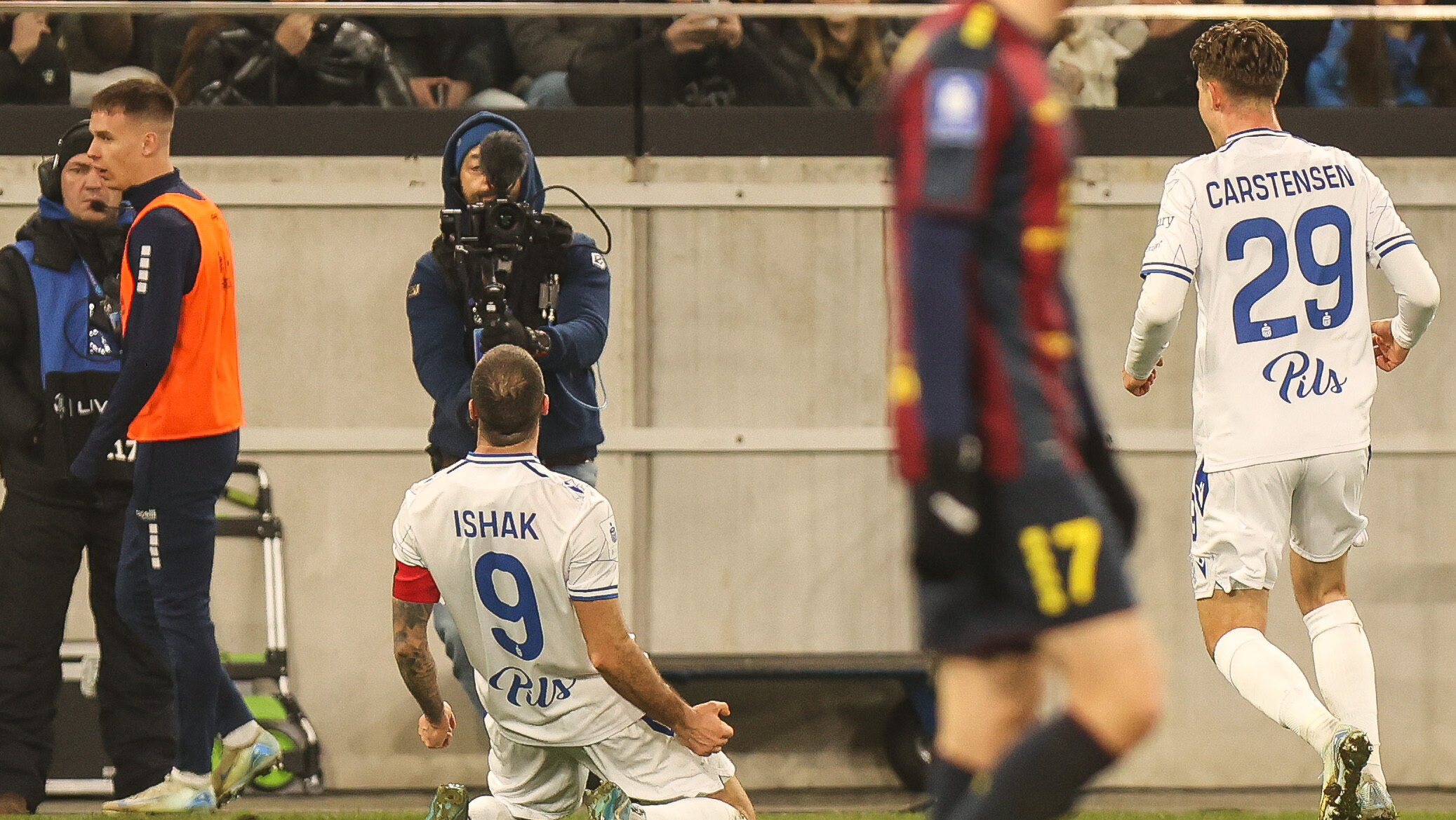 2025.03.01 Szczecin
pilka nozna PKO Ekstraklasa sezon 2024/2025
Pogon Szczecin - Lech Poznan
N/z Mikael Ishak gol radosc bramka
Foto Szymon Gorski / PressFocus

2025.03.01 Szczecin
Football - Polish PKO Ekstraklasa season 2024/2025
Pogon Szczecin - Lech Poznan
Mikael Ishak gol radosc bramka
Credit: Szymon Gorski / PressFocus