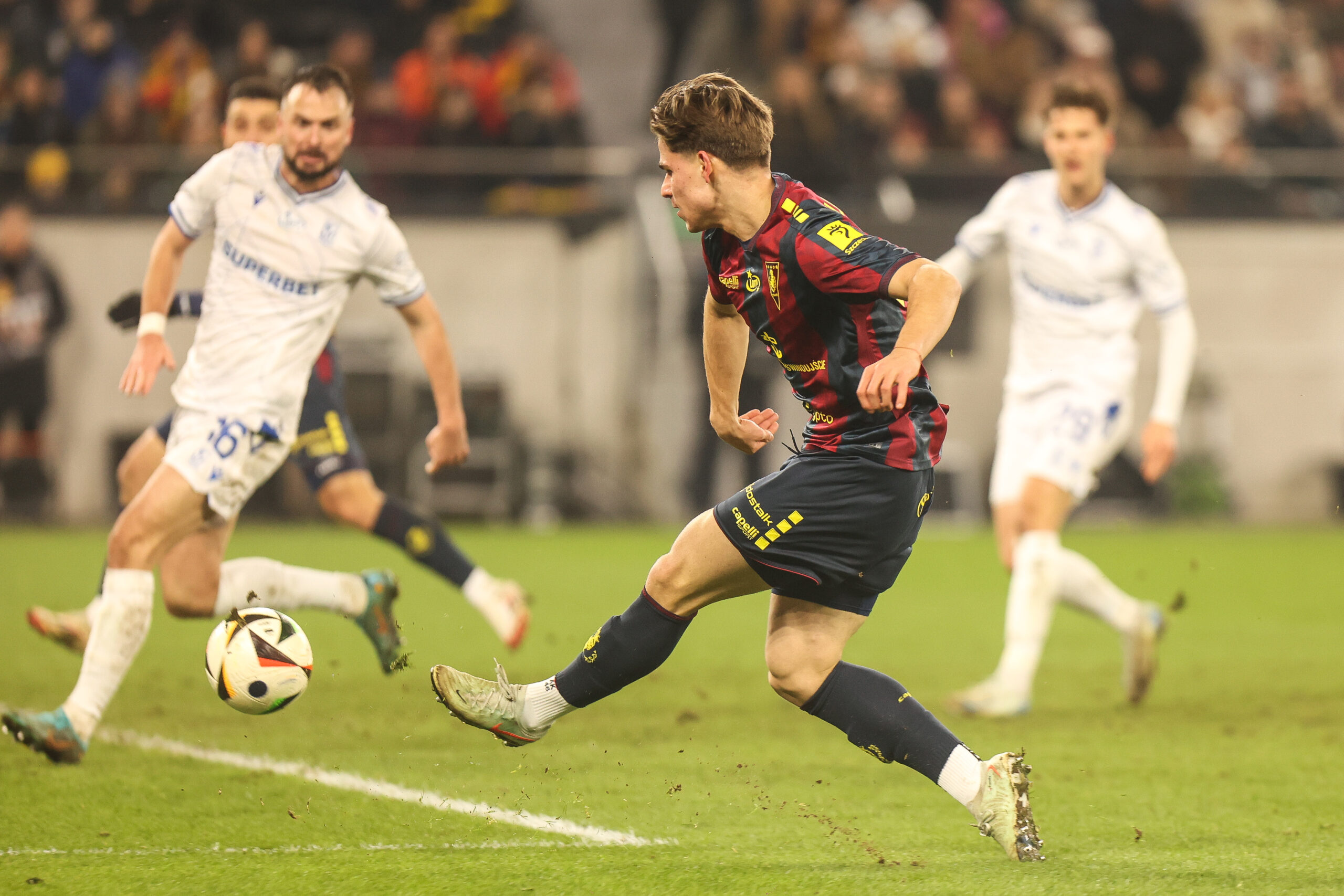 2025.03.01 Szczecin
pilka nozna PKO Ekstraklasa sezon 2024/2025
Pogon Szczecin - Lech Poznan
N/z Antoni Klukowski
Foto Szymon Gorski / PressFocus
2025.03.01 Szczecin
Football - Polish PKO Ekstraklasa season 2024/2025
Pogon Szczecin - Lech Poznan
Antoni Klukowski
Credit: Szymon Gorski / PressFocus