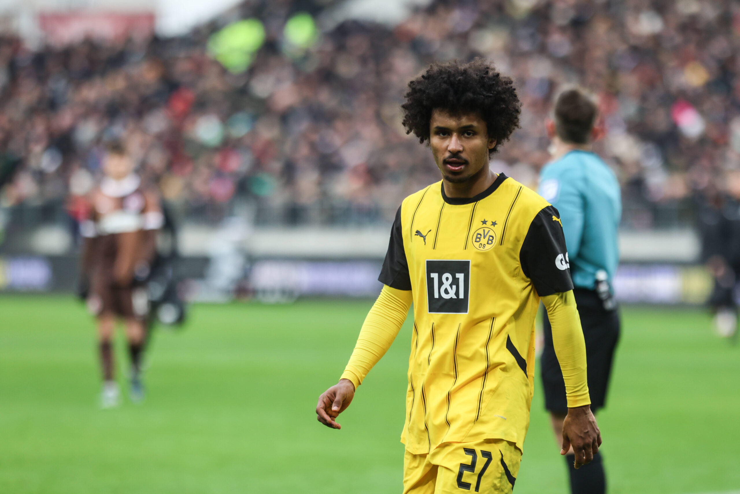 Fussball: 1. Bundesliga, FC St. Pauli - BVB Borussia Dortmund, Hamburg, 01.03.2025 Karim Adeyemi BVB *** Soccer 1 Bundesliga, FC St Pauli BVB Borussia Dortmund, Hamburg, 01 03 2025 Karim Adeyemi BVB
2025.03.01 Hamburg
pilka nozna , liga niemiecka
FC St. Pauli - Borussia Dortmund
Foto IMAGO/PressFocus

!!! POLAND ONLY !!!