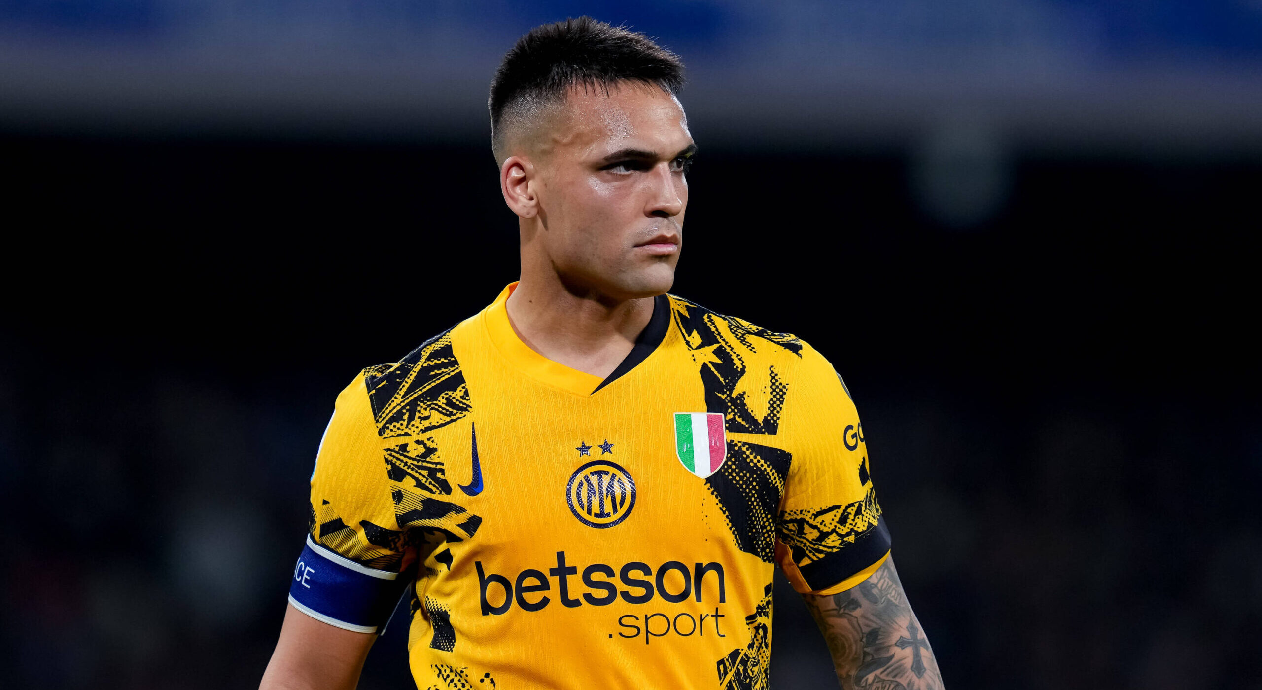 SSC Napoli v FC Internazionale - Serie A Enilive Lautaro Martinez of FC Internazionale looks on during the serie Serie A Enilive match between SSC Napoli and FC Internazionale at Stadio Diego Armando Maradona on March 01, 2025 in Naples, Italy Naples Stadio Diego Armando Maradona Naples Italy Copyright: xGiuseppexMaffiax SerieA_Napoli-Inter_010325DSC09535
2025.03.01 Neapol
pilka nozna , liga wloska
SSC Napoli - Inter Mediolan
Foto IMAGO/PressFocus

!!! POLAND ONLY !!!