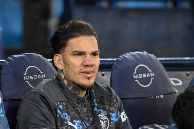 Ederson of Manchester City during the Emirates FA Cup Fifth Round match at the Etihad Stadium, Manchester
Picture by Karl Vallantine/Focus Images Ltd 07712 695755
01/03/2025

01.03.2025 Manchester
pilka nozna puchar anglii
Manchester City - Plymouth Argyle
Foto Karl Vallantine  / Focus Images / MB Media / PressFocus 
POLAND ONLY!!