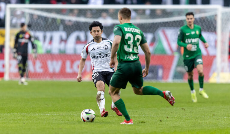 2025.03.02 Warszawa
pilka nozna PKO Ekstraklasa sezon 2024/2025
Legia Warszawa - Slask Wroclaw
N/z Ryoya Morishita (Legia), Yehor Matsenko (Slask)
Foto Tomasz Jastrzebowski / Foto Olimpik / PressFocus

2025.03.02 Warszawa
Football - Polish PKO Ekstraklasa season 2024/2025
Legia Warszawa - Slask Wroclaw
Ryoya Morishita (Legia), Yehor Matsenko (Slask)
Credit: Tomasz Jastrzebowski / Foto Olimpik / PressFocus