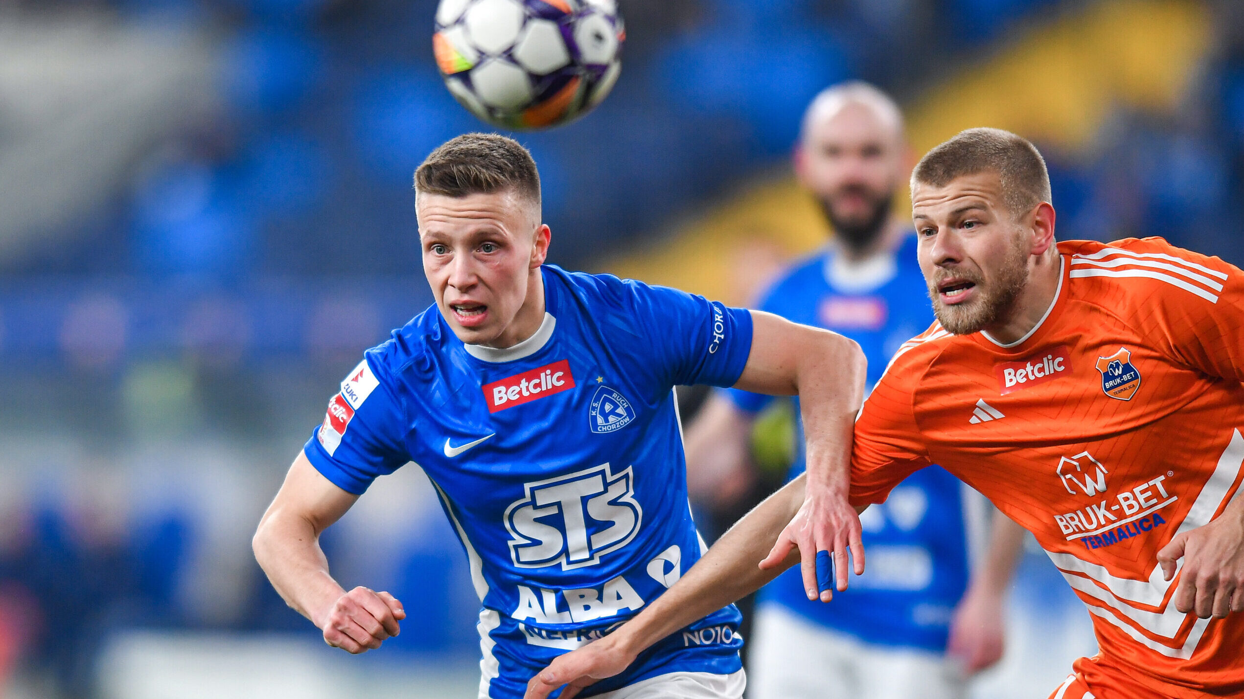 2025.03.03 Chorzow
Pilka nozna Pierwsza Liga Betclic 1 Liga Sezon 2024/2025
Ruch Chorzow - Termalica Bruk-Bet Nieciecza
N/z Jakub Myszor, Damian Hilbrycht
Foto Marcin Bulanda / PressFocus

2025.03.03 Chorzow
Football Polish Betclic First I League Season 2024/2025
Ruch Chorzow - Termalica Bruk-Bet Nieciecza
Jakub Myszor, Damian Hilbrycht
Credit: Marcin Bulanda / PressFocus