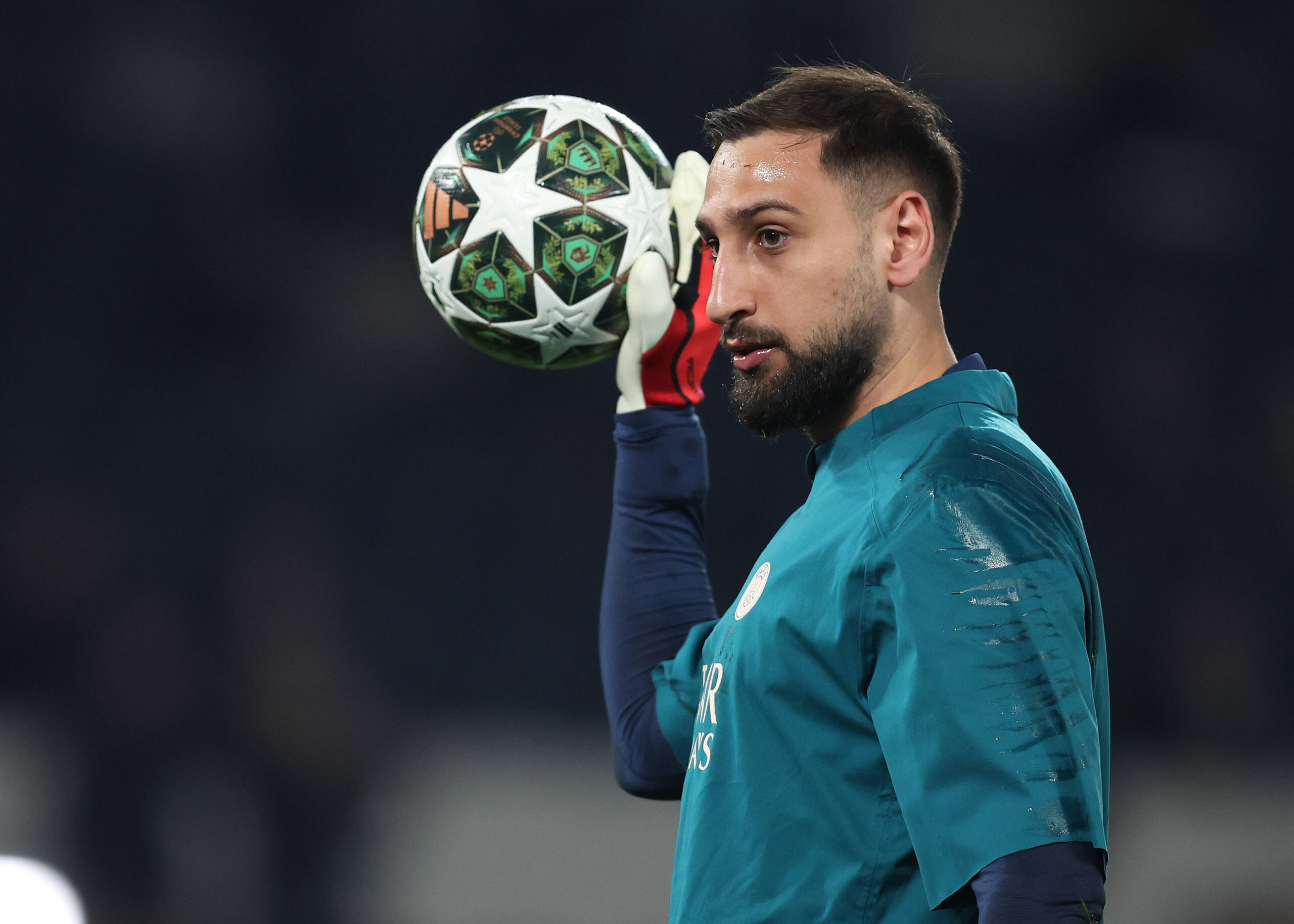 Paris, France, 5th March 2025. Gianluigi Donnarumma of Paris St Germain during the UEFA Champions League match Paris Saint Germain vs Liverpool at Le Parc des Princes, Paris. Picture credit should read: Paul Terry / Sportimage EDITORIAL USE ONLY. No use with unauthorised audio, video, data, fixture lists, club/league logos or live services. Online in-match use limited to 120 images, no video emulation. No use in betting, games or single club/league/player publications. SPI_070_PT_PSG_Liverpool SPI-3726-0068
2025.03.05 Paryz
pilka nozna , Liga Mistrzow
Paris Saint-Germain - FC Liverpool
Foto IMAGO/PressFocus

!!! POLAND ONLY !!!