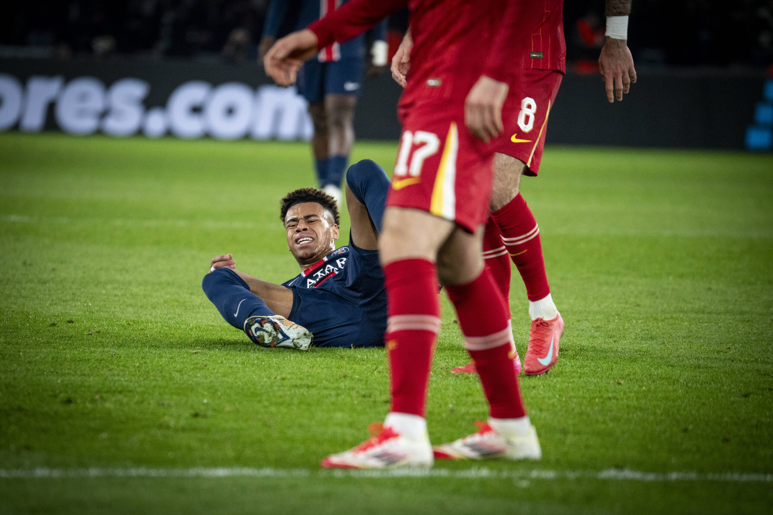 PARIS, FRANCE - MARCH 05: Desire Doue of PSG during the UEFA Champions League 2024/25 UEFA Champions League 2024/25 Round of 16 first leg match between Paris Saint-Germain and Liverpool FC at Parc des Princes on March 05, 2025 in Paris, France.//CEZARDGABRIELLE_psgliv_109/Credit:Gabrielle CEZARD/SIPA/2503060250

05.03.2025 PARIS
pilka nozna liga mistrzow
Paris Saint-Germain - Liverpool FC
Foto Gabrielle CEZARD/SIPA / Sipa / PressFocus 
POLAND ONLY!!