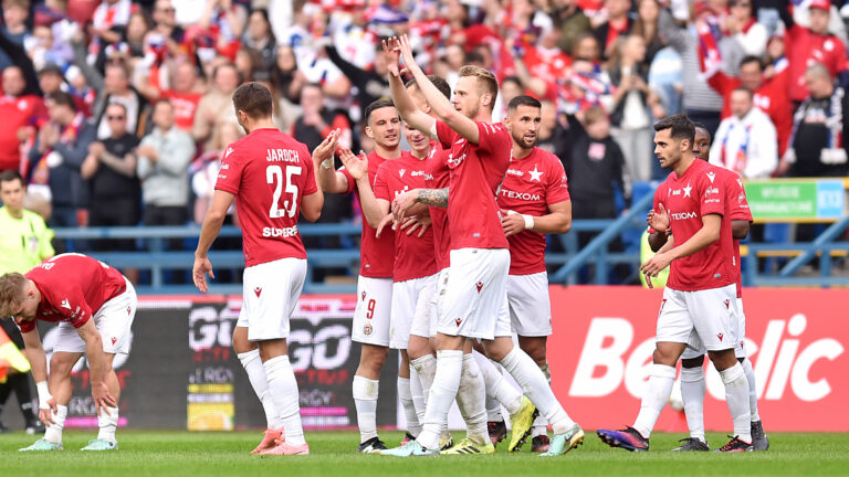 2025.03.09 Krakow
Pilka nozna , Betclic I liga , sezon 2024/25
Wisla Krakow - Gornik Leczna
N/z Pilkarze Wisly, radosc po bramce  na 1-0, gol, bramka, Wiktor Biedrzycki
Foto Krzysztof Porebski / PressFocus

2025.03.09 Krakow
Football , Polish league, second level , 2024/2025 season
Wisla Krakow - Gornik Leczna
Pilkarze Wisly, radosc po bramce  na 1-0, gol, bramka, Wiktor Biedrzycki
Credit: Krzysztof Porebski / PressFocus