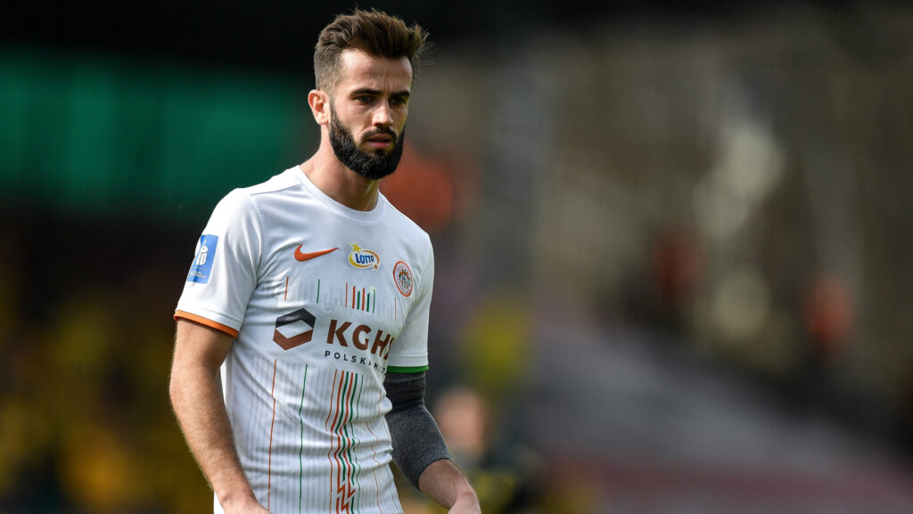 2025.03.09 Katowice
Pilka nozna PKO Bank Polski Ekstraklasa sezon 2024/2025
GKS Katowice - Zaglebie Lubin
N/z Mateusz Wdowiak
Foto PressFocus

2025.03.09 Katowice
Football Polish League PKO Bank Polski Ekstraklasa season 2024/2025
GKS Katowice - Zaglebie Lubin
Mateusz Wdowiak
Credit: PressFocus