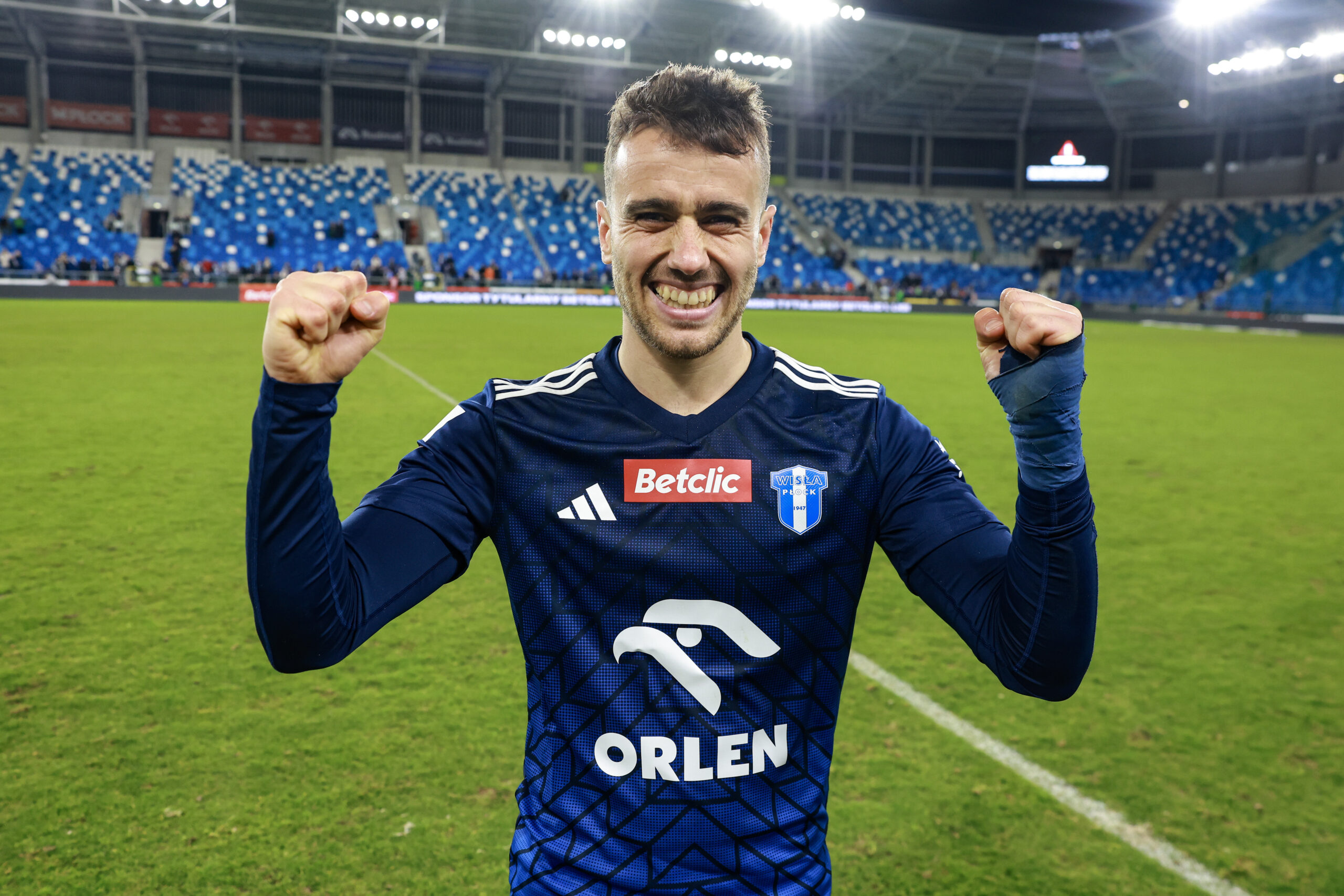 2025.03.10 Plock 
Pilka nozna Betclic 1 Liga 2024/2025 
Wisla Plock - Bruk-Bet Termalica Nieciecza 
N/z radosc Jorge Jimenez 
Foto Artur Kraszewski / PressFocus 

2025.03.10 Plock 
Football Betclic 1 Liga 2024/2025 
Wisla Plock - Bruk-Bet Termalica Nieciecza 
Jorge Jimenez 
Credit: Artur Kraszewski / PressFocus