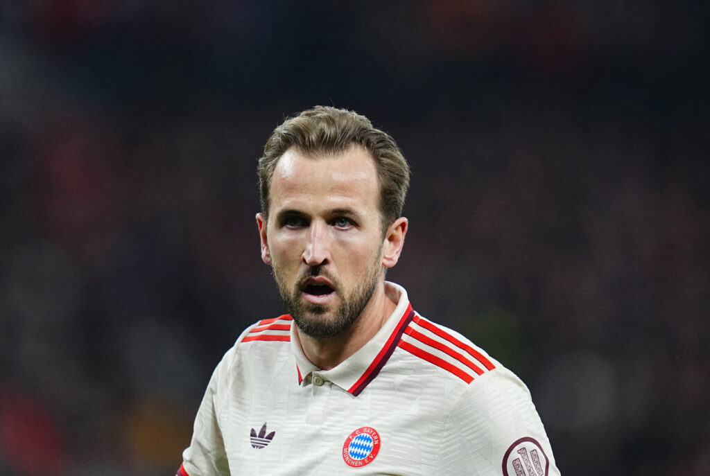 March 11 2025: Harry Kane of Bayern Munich  looks on during a Champions League Round of 16 game, Bayer 04 Leverkusen vs Bayern Munich, at Bay Arena, Leverkusen, Germany. Ulrik Pedersen/CSM/Sipa USA (Credit Image: © Ulrik Pedersen/Cal Sport Media/Sipa USA)
2025.03.11 Leverkusen
pilka nozna liga mistrzow
Bayer 04 Leverkusen - Bayern Monachium
Foto Cal Sport Media/SIPA USA/PressFocus

!!! POLAND ONLY !!!