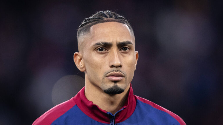 Barcelona vs Benfica Raphinha in action during the game against Benfica valid for Champions League at the Olimpic Lluis Companys stadium, in Barcelona, today march 11, 2025. Copyright: xx _RR_5658
2025.03.11 Barcelona
pilka nozna , liga mistrzow
FC Barcelona - Benfica Lizbona
Foto IMAGO/PressFocus

!!! POLAND ONLY !!!