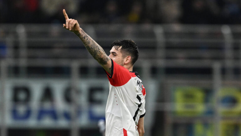 Mg Milano 11/03/2025 - Champions League / Inter-Feyenoord / foto Matteo Gribaudi/Image nella foto: esultanza gol Jakub Moder PUBLICATIONxNOTxINxITA
2025.03.11 Mediolan
pilka nozna , liga mistrzow
Inter Mwdiolan - Feyenoord Rotterdam
Foto IMAGO/PressFocus

!!! POLAND ONLY !!!
