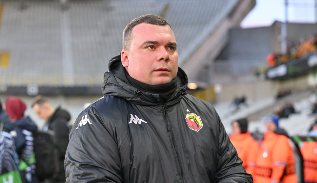 Head Coach Adrian Siemieniec of Jagiellonia pictured during the Round of 16 2nd leg game in the Uefa Conference League season 2024-2025 between Cercle Brugge KSV and Jagiellonia Bialystok from Poland on March 13 , 2025 in Brugge, Belgium. (Photo by David Catry / Isosport/Content Curation/Sipa USA)
2025.03.13 Brugia
pilka nozna liga konferencji 
Cercle Brugge - Jagiellonia Bialystok
Foto Content Curation/SIPA USA/PressFocus

!!! POLAND ONLY !!!