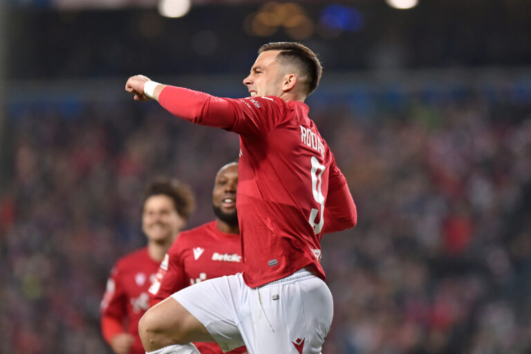 2025.03.28 Krakow
Pilka nozna , Betclic I liga , sezon 2024/25
Wisla Krakow - Kotwica Kolobrzeg
N/z Angel Rodado, radosc po bramce na 2-1, gol, bramka
Foto Krzysztof Porebski / PressFocus

2025.03.28 Krakow
Football , Polish league, second level , 2024/2025 season
Wisla Krakow - Kotwica Kolobrzeg
Angel Rodado, radosc po bramce na 2-1, gol, bramka
Credit: Krzysztof Porebski / PressFocus