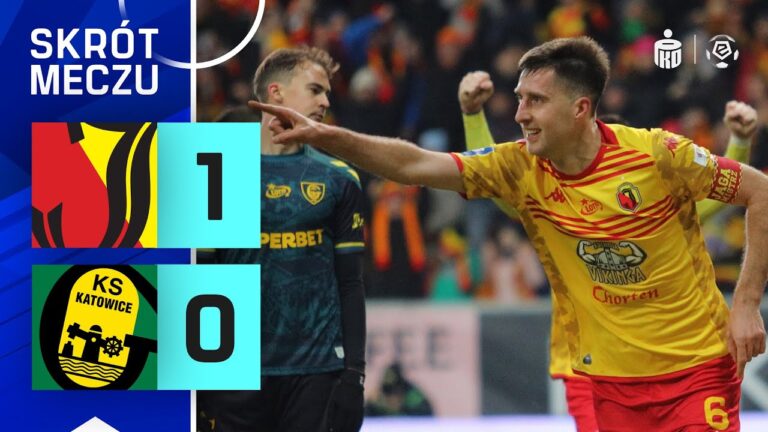 SKRÓT MECZU: Jagiellonia Białystok 1:0 GKS Katowice