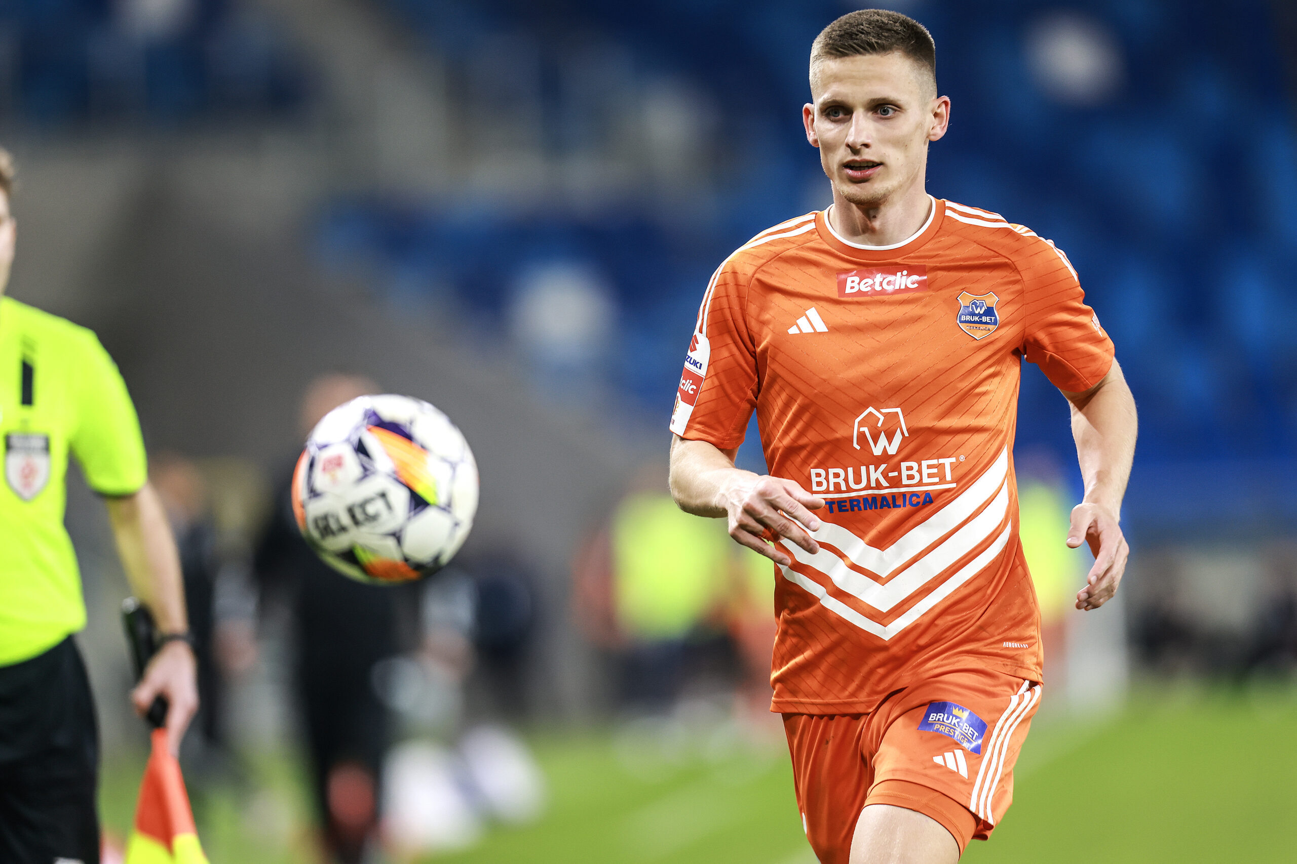 2025.03.10 Plock 
Pilka nozna Betclic 1 Liga 2024/2025 
Wisla Plock - Bruk-Bet Termalica Nieciecza 
N/z Maciej Wolski
Foto Artur Kraszewski / PressFocus 

2025.03.10 Plock 
Football Betclic 1 Liga 2024/2025 
Wisla Plock - Bruk-Bet Termalica Nieciecza 
Maciej Wolski
Credit: Artur Kraszewski / PressFocus