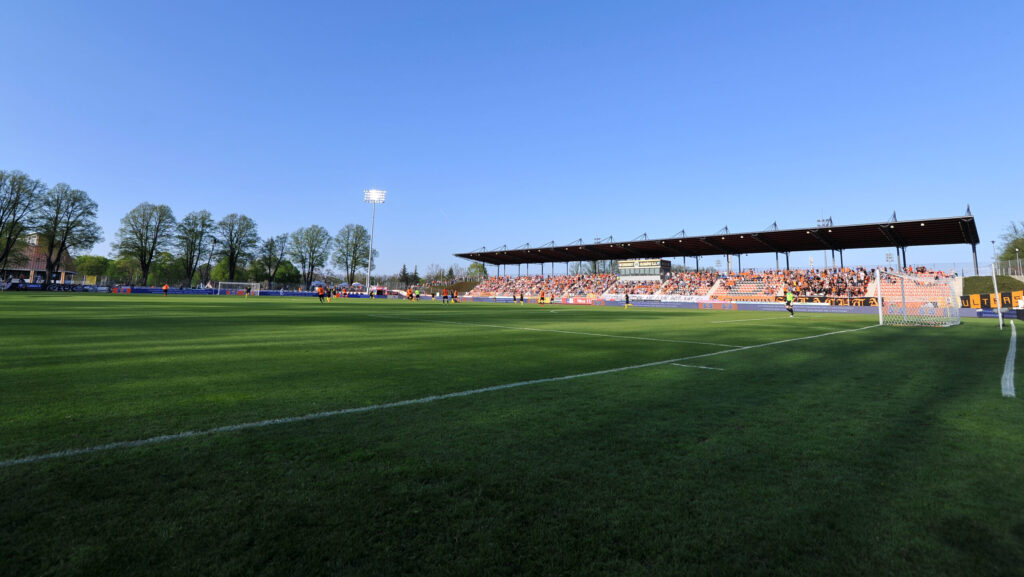 2018.04.21 Glogow
Pilka nozna Nice 1 liga sezon 2017/2018
Chrobry Glogow - GKS Katowice
N/z Stadion Chrobrego Glogow
Foto Rafal Rusek / PressFocus

2018.04.21 Glogow
Football Polish Nice first division season 2017/2018
Chrobry Glogow - GKS Katowice
Stadion Chrobrego Glogow
Credit: Rafal Rusek / PressFocus