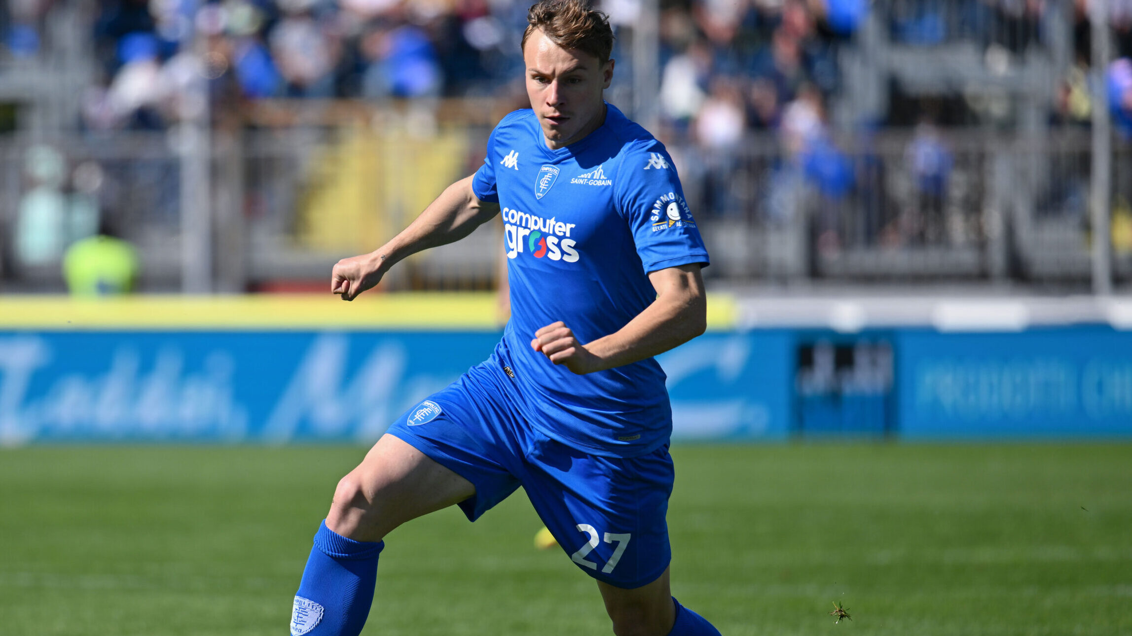 Empoli FC's midfielder Szymon Zurkowski during Empoli FC vs Frosinone Calcio, Italian soccer Serie A match in Empoli, Italy, May 05 2024 (Photo by Lisa Guglielmi/IPA Sport / ipa-a/IPA/Sipa USA)
2024.05.05 Empoli
pilka nozna , liga wloska
Empoli FC - Frosinone Calcio
Foto Lisa Guglielmi/IPA Sport/ipa-agency.net/SIPA USA/PressFocus
!!! POLAND ONLY !!!