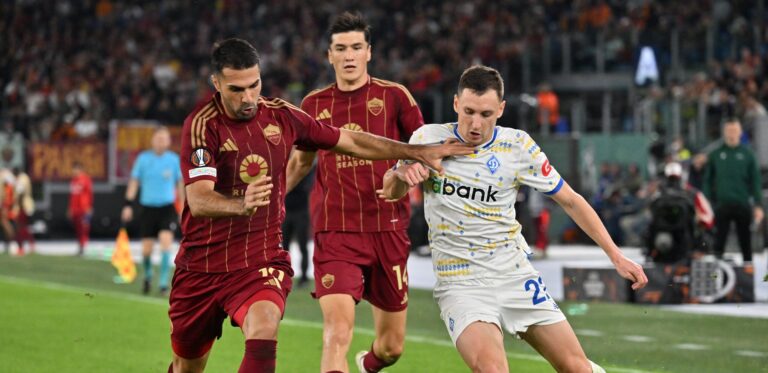 Italy, march 29 st 2024: Vladyslav Kabaev Europa League 2024-2025 football match between AS Roma and FC Dynamo Kyiv at Olimpico stadium, Italy  (Felice De Martino/SPP) (Photo by Felice De Martino/SPP/Sipa USA)
2024.10.24 Roma
pilka nozna liga europy
AS Roma - Dynamo Kijow
Foto Felice De Martino/SPP/SIPA USA/PressFocus

!!! POLAND ONLY !!!