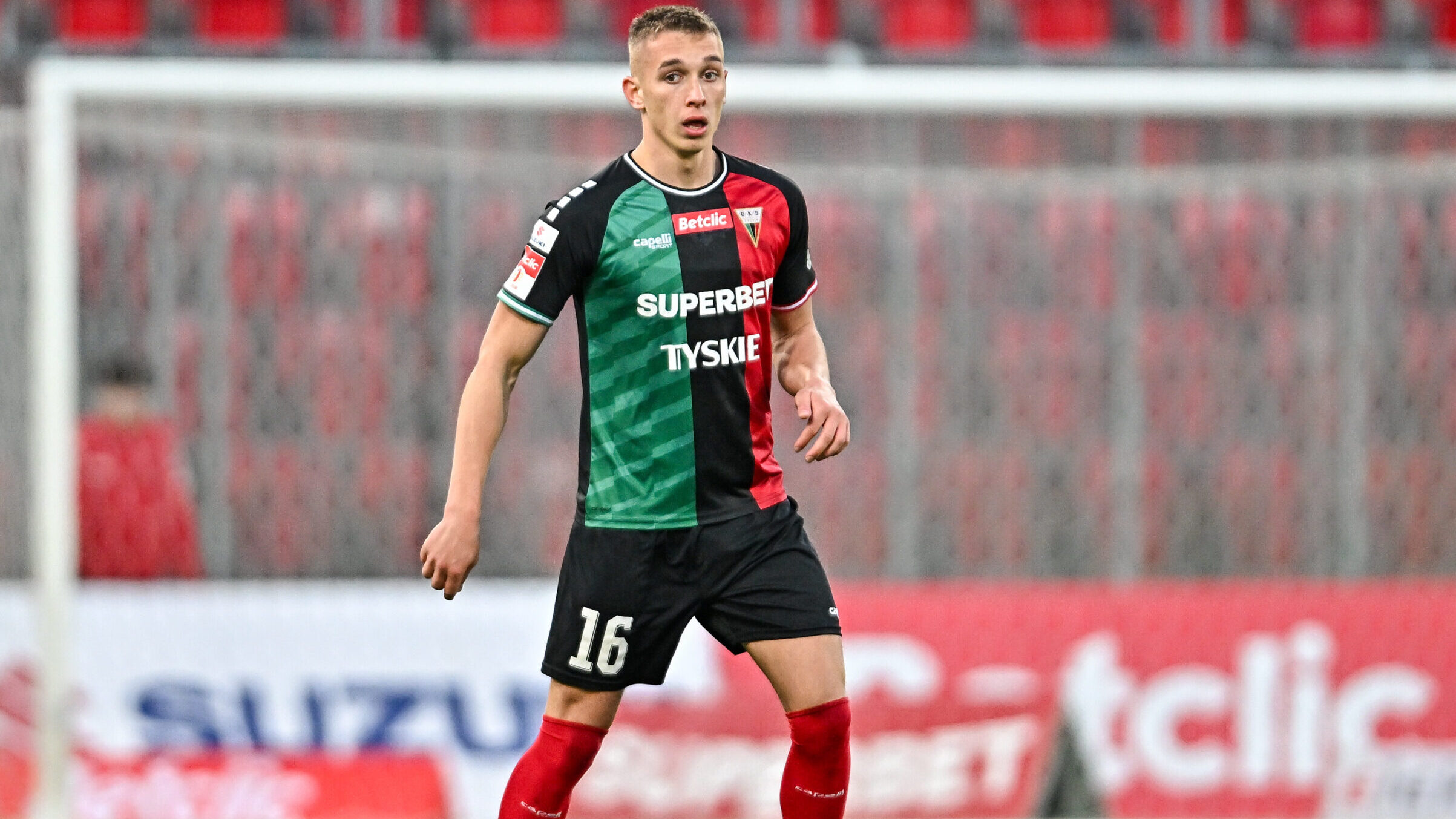 2024.12.07 Tychy
Pilka nozna Betclic 1 Liga sezon 2024/2025
GKS Tychy - Kotwica Kolobrzeg
N/z Jakub Budnicki
Foto Lukasz Sobala / PressFocus

2024.12.07 Tychy
Football Polish First League season 2024/2025
GKS Tychy - Kotwica Kolobrzeg
Jakub Budnicki
Credit: Lukasz Sobala / PressFocus