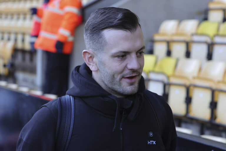 Norwich First Team Coach Jack Wilshere before the Emirates FA Cup Third Round match at Carrow Road, Norwich
Picture by Paul Chesterton/Focus Images Ltd +44 7904 640267
11/01/2025
Commissioned for use in Archant Norfolk titles only. 
All other titles fees apply.
2025.01.11 Norwich
pilka nozna Puchar Anglii
Norwich City - Brighton and Hove Albion
Foto Paul Chesterton/Focus Images/MB Media/PressFocus

!!! POLAND ONLY !!!