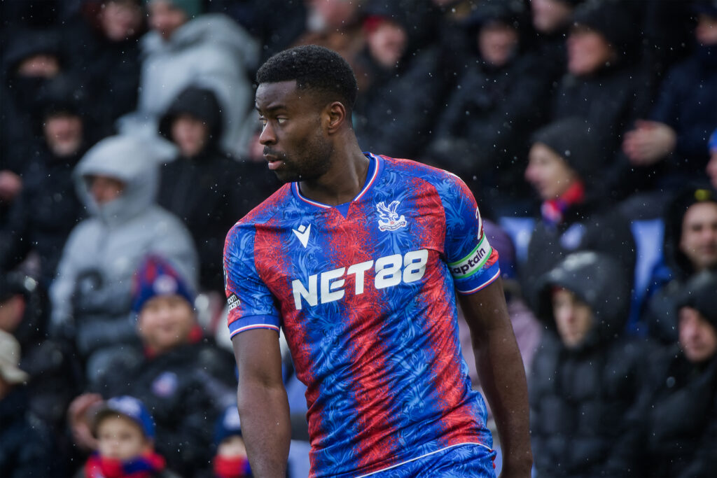 London, England, January 26 2025: Marc Guehi (6 Crystal Palace) during the Premier League game between Crystal Palace and Brentford at Selhurst Park in London, England.  (Pedro Porru/SPP) (Photo by Pedro Porru/SPP/Sipa USA)
2025.01.26 Londyn
pilka nozna Liga angielska
Crystal Palace - Brentford
Foto Pedro Porru/SPP/SIPA USA/PressFocus

!!! POLAND ONLY !!!