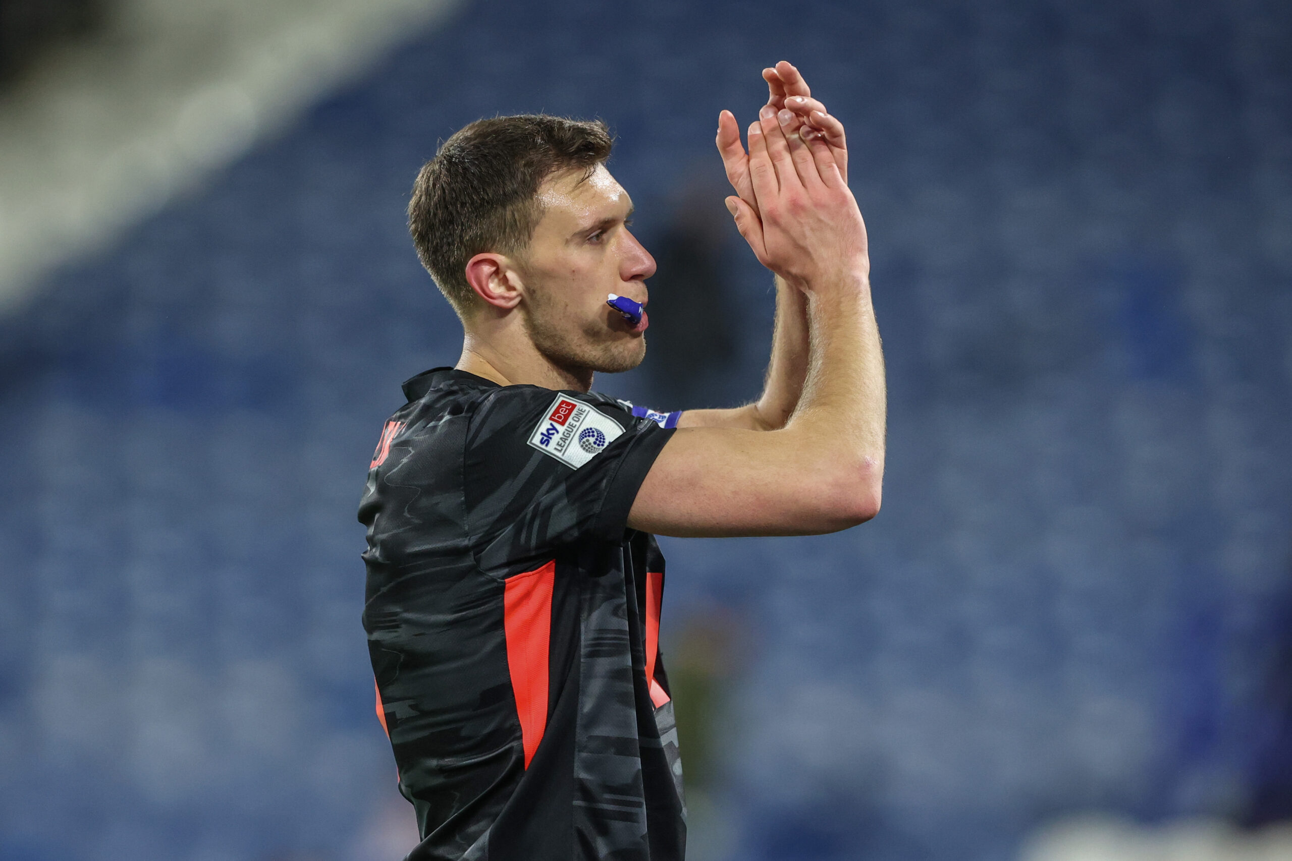 Krystian Bielik of Birmingham City applauds the fans after the game during the Sky Bet League 1 match Huddersfield Town vs Birmingham City at John Smith&#039;s Stadium, Huddersfield, United Kingdom, 28th January 2025

(Photo by Alfie Cosgrove/News Images) in Huddersfield, United Kingdom on 1/28/2025. (Photo by Alfie Cosgrove/News Images/Sipa USA)
2025.01.28 Huddersfield
pilka nozna liga angielska
Huddersfield Town - Birmingham City
Foto Alfie Cosgrove/News Images/SIPA USA/PressFocus

!!! POLAND ONLY !!!