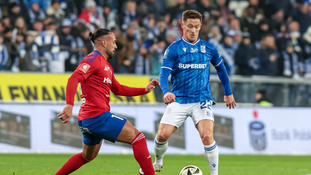 2025.02.14 Poznan
Pilka nozna Ekstraklasa sezon 2024/2025
Lech Poznan - Rakow Czestochowa
N/z Ivan Lopez Ivi Radoslaw Murawski
Foto Pawel Jaskolka / PressFocus

2025.02.14 Poznan
Football Polish Ekstraklasa season 2024/2025
Lech Poznan - Rakow Czestochowa
Credit: Pawel Jaskolka / PressFocus