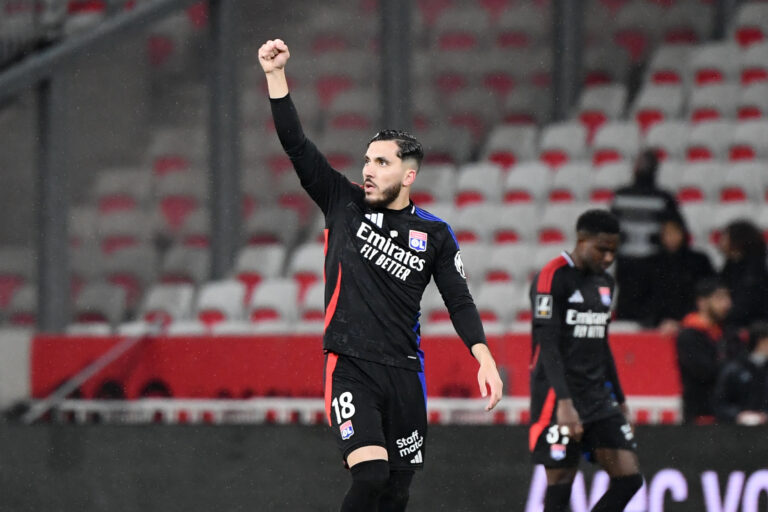18 Rayan CHERKI (ol) during the Ligue 1 McDonald&#039;s match between Nice and Lyon at Allianz Riviera Stadium on March 9, 2025 in Nice, France. (Photo by Philippe Lecoeur/FEP/Icon Sport/Sipa USA)
2025.03.09 Nicea
pilka nozna liga francuska
OGC Nice - Olympique Lyon
Foto Icon Sport/SIPA USA/PressFocus

!!! POLAND ONLY !!!