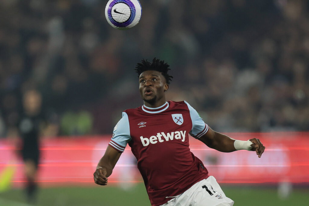 West Ham United v Newcastle United Premier League 10/03/2025. West Ham United midfielder Mohammed Kudus 14 during the Premier League match between West Ham United and Newcastle United at the London Stadium, London, England on 10 March 2025. London London Stadium England Editorial use only DataCo restrictions apply See www.football-dataco.com , Copyright: xSimonxRoex PSI-21601-0080
2025.03.10 Londyn
pilka nozna , liga angielska
West Ham United - Newcastle United
Foto IMAGO/PressFocus

!!! POLAND ONLY !!!