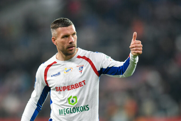 2025.03.15 Zabrze
pilka nozna PKO Ekstraklasa sezon 2024/2025
Gornik Zabrze - Motor Lublin
N/z Lukas Podolski
Foto Lukasz Laskowski / PressFocus

2025.03.15 Zabrze
Football - Polish PKO Ekstraklasa season 2024/2025
Gornik Zabrze - Motor Lublin
Lukas Podolski
Credit: Lukasz Laskowski / PressFocus