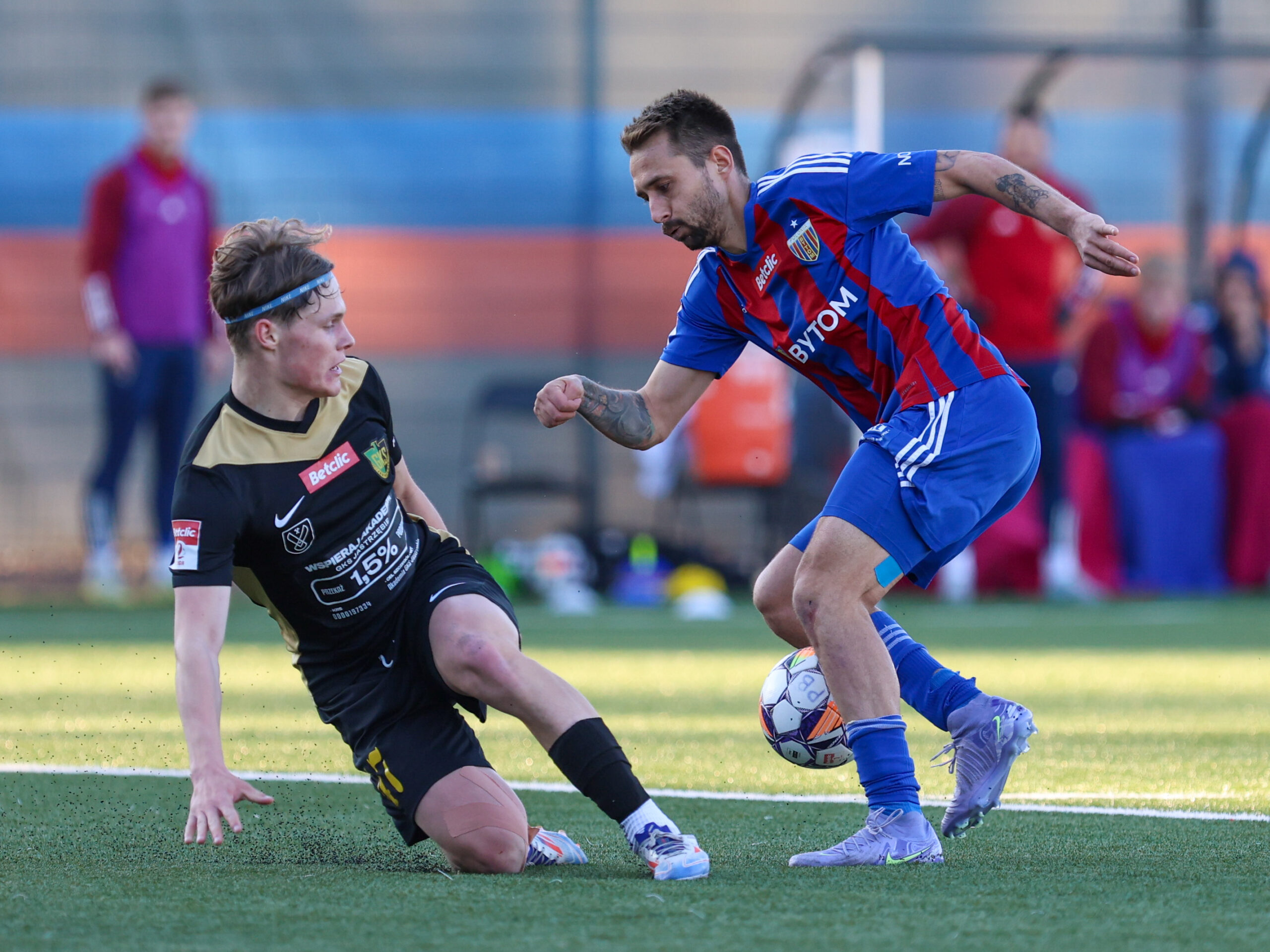 2025.03.16 Bytom
Pilka nozna Betclic 2 Liga Sezon 2024/2025
Polonia Bytom - GKS Jastrzebie
N/z Konrad Andrzejczak
Foto Sebastian Sienkiewicz / PressFocus
2025.03.16 Bytom
Football - Polish Betclic 2 league Season 2024/2025
Polonia Bytom - GKS Jastrzebie
Konrad Andrzejczak
Credit: Sebastian Sienkiewicz / PressFocus