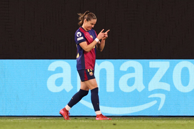 Torjubel - Torschutzin Ewa Pajor FC Barcelona, Barca 17 trifft zum 0-1 - Viertelfinale Champions League der Frauen Saison 2024-2025 VfL Wolfsburg vs. FC Barcelona in der Volkswagen Arena in Wolfsburg - Freisteller, Aktion,Fussball,Frau,Frauen,Damen,Deutschland,19.03.2025 *** Goal celebration goal scorer Ewa Pajor FC Barcelona,17 scores to 0 1 quarter-final Champions League womens season 2024 2025 VfL Wolfsburg against FC Barcelona in the Volkswagen Arena in Wolfsburg free plate, action,soccer,woman,women,ladies,Germany,19 03 2025
2025.03.19 Wolfsburg
pilka nozna kobiet , liga mistrzyn
VfL Wolfsburg - FC Barcelona
Foto IMAGO/PressFocus

!!! POLAND ONLY !!!