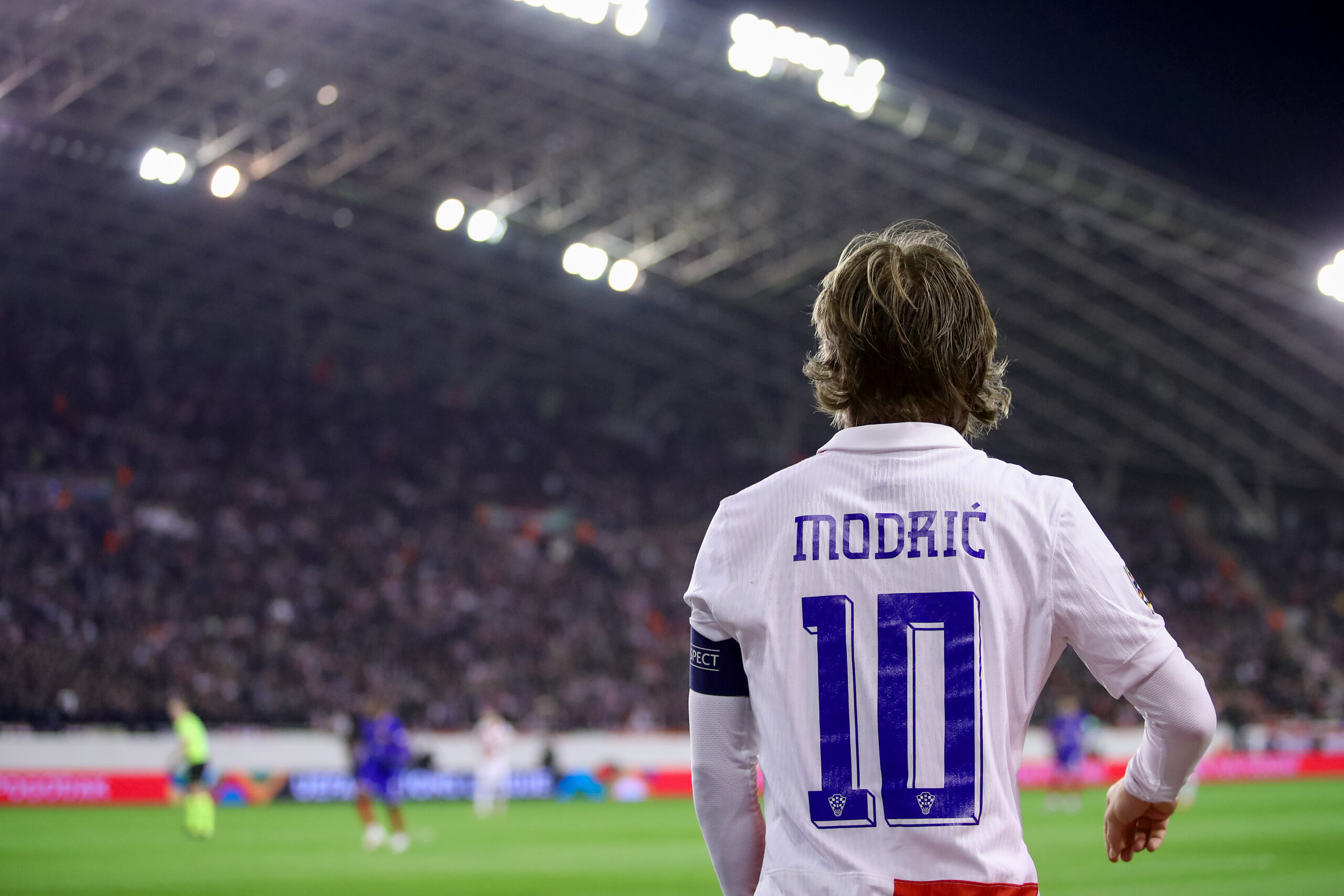 SPLIT, CROATIA - MARCH 20: Luka Modric of Croatia during the UEFA Nations League quarterfinal leg one match between Croatia and France at Stadion Poljud on March 20, 2025 in Split, Croatia. Photo: Sime Zelic/PIXSELL/Sipa USA
2025.03.20 Split
pilka nozna liga narodow
Chorwacja - Francja
Foto Pixsell/SIPA USA/PressFocus
!!! POLAND ONLY !!!