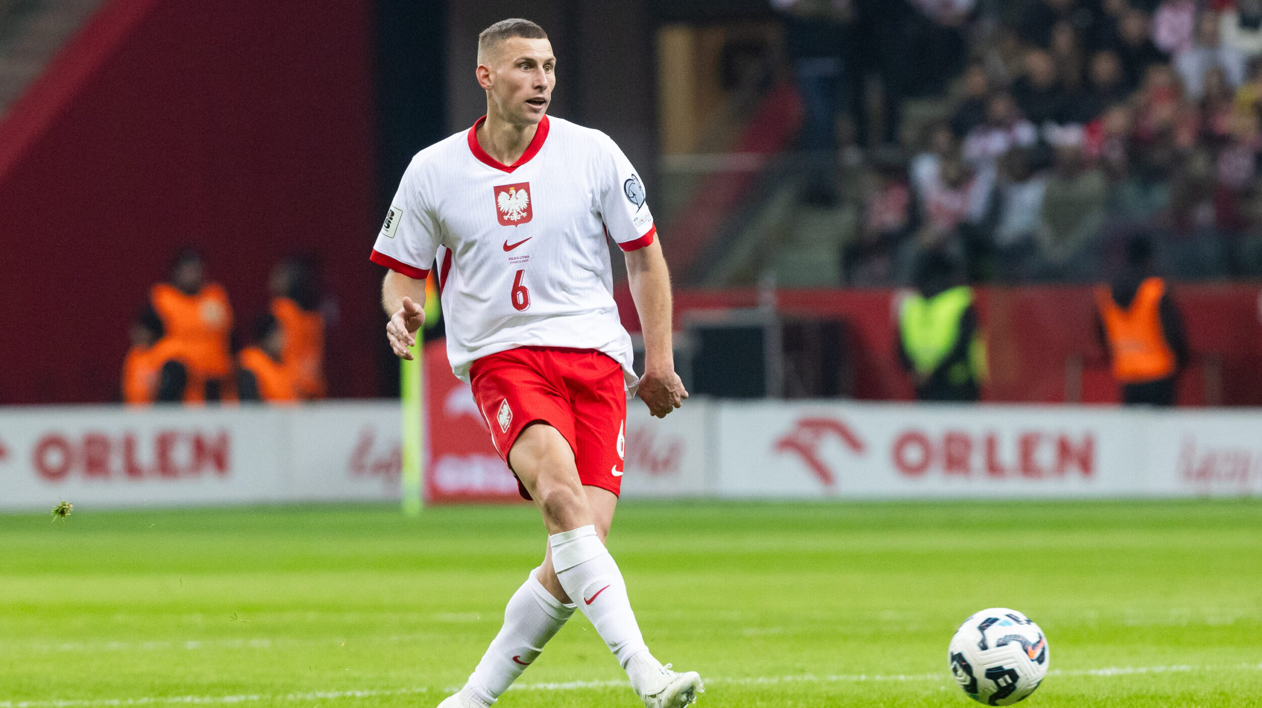 2025.03.21 Warszawa
pilka nozna Kwalifikacje Mistrzostw Swiata 2026
Polska - Litwa
N/z Jakub Piotrowski
Foto Marcin Karczewski / PressFocus
2025.03.21 Warsaw
Football - World Cup 2026 Qualifying round
Poland - Lithuania
Jakub Piotrowski
Credit: Marcin Karczewski / PressFocus