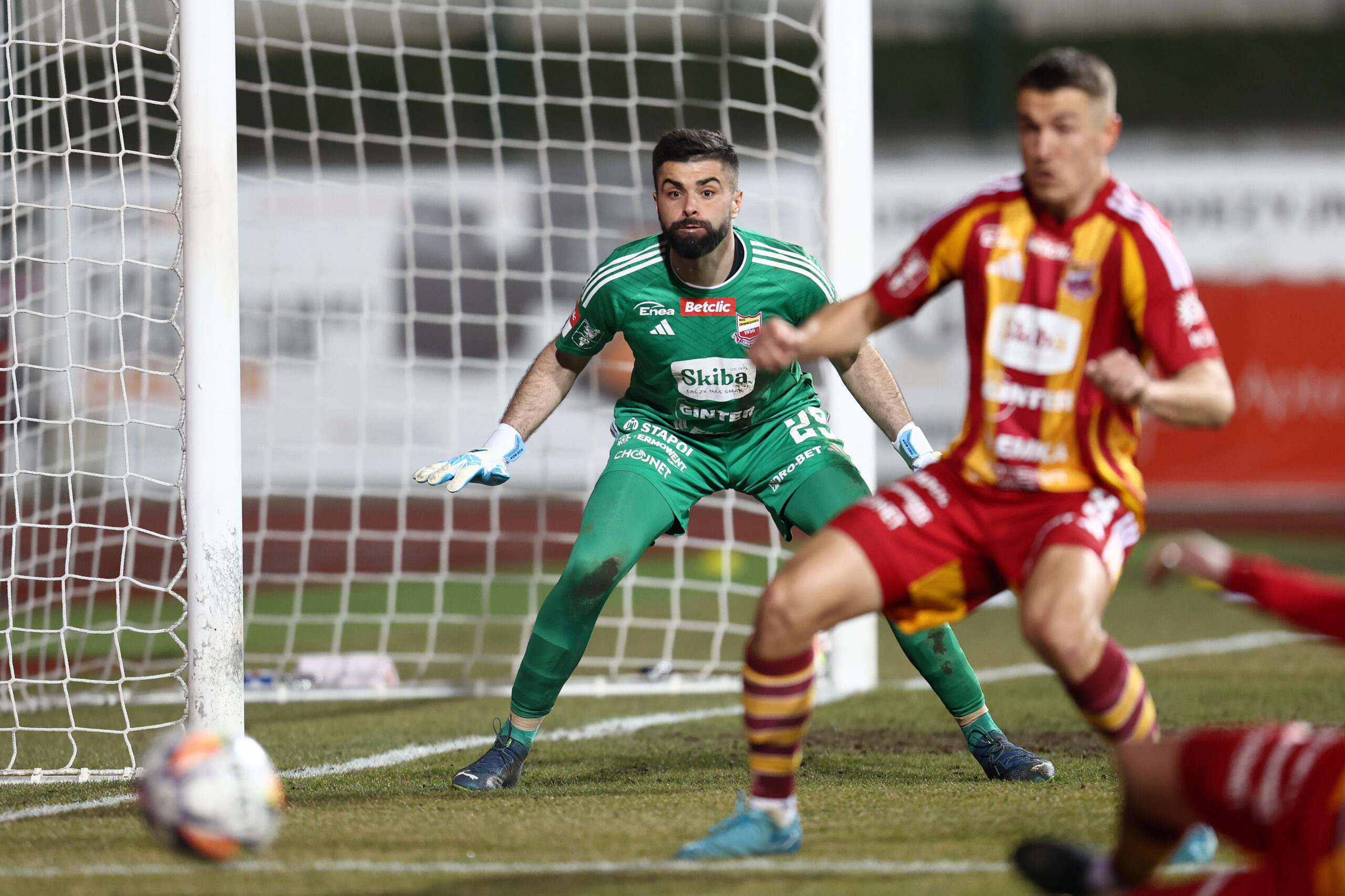 2025.03.23 Chojnice Pilka Nozna Betclic 2 liga sezon 2024/2025 Mecz Chojniczanka Chojnice - Hutnik Krakow N/z Damian Primel Foto Piotr Matusewicz / PressFocus

2025.03.23 Chojnice
Football Polish second division season 2024/2025
Chojniczanka Chojnice - Hutnik Krakow
Damian Primel
Credit: Piotr Matusewicz / PressFocus