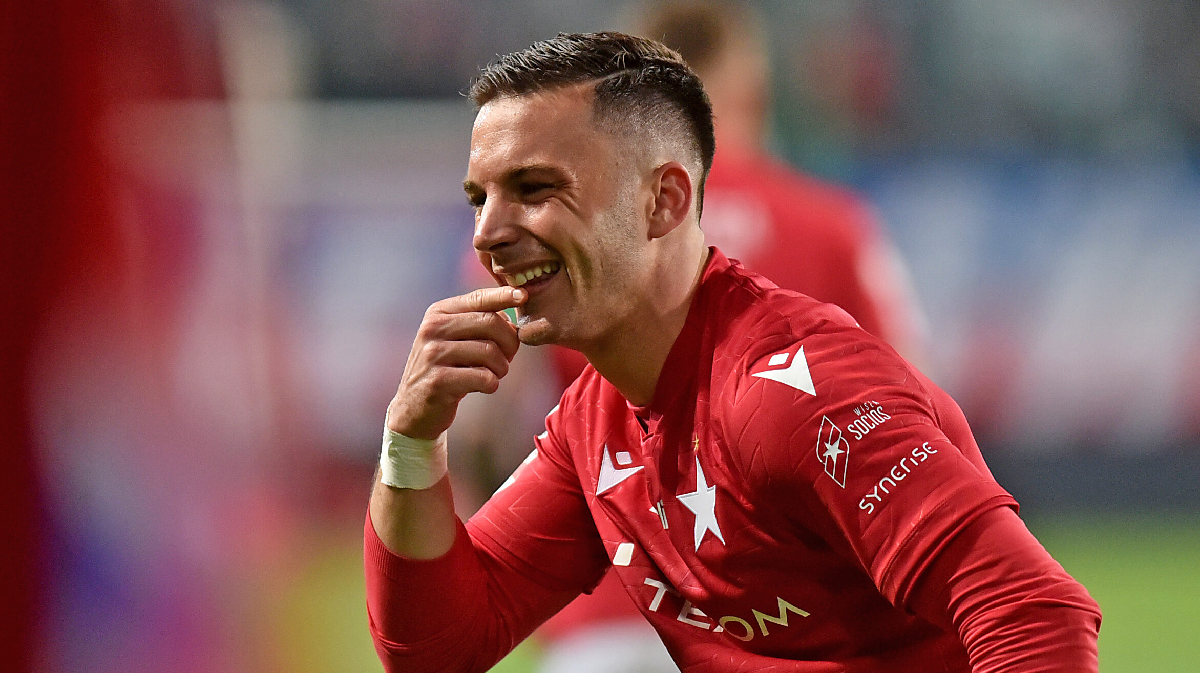 2025.03.28 Krakow
Pilka nozna , Betclic I liga , sezon 2024/25
Wisla Krakow - Kotwica Kolobrzeg
N/z Angel Rodado, radosc po bramce na 2-1, gol, bramka
Foto Krzysztof Porebski / PressFocus

2025.03.28 Krakow
Football , Polish league, second level , 2024/2025 season
Wisla Krakow - Kotwica Kolobrzeg
Angel Rodado, radosc po bramce na 2-1, gol, bramka
Credit: Krzysztof Porebski / PressFocus