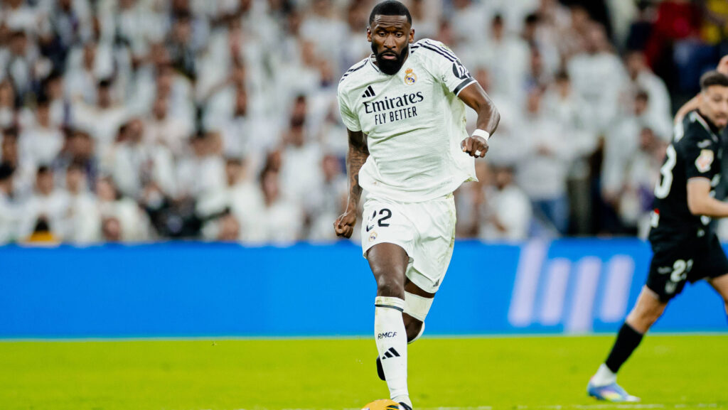 Real Madrid CF vs CD Leganes - LaLiga EA Sports - 29/03/2025 Antonio Rudiger of Real Madrid CF in action during the LaLiga EA Sports match between Real Madrid CF and CD Leganes at Estadio Santiago Bernabeu on March 29, 2025 in Madrid, Spain. Madrid Spain Copyright: xPGSxPhotoxAgencyx
2025.03.29 Madryt
pilka nozna , liga hiszpanska
Real Madryt - CD Leganes
Foto IMAGO/PressFocus

!!! POLAND ONLY !!!