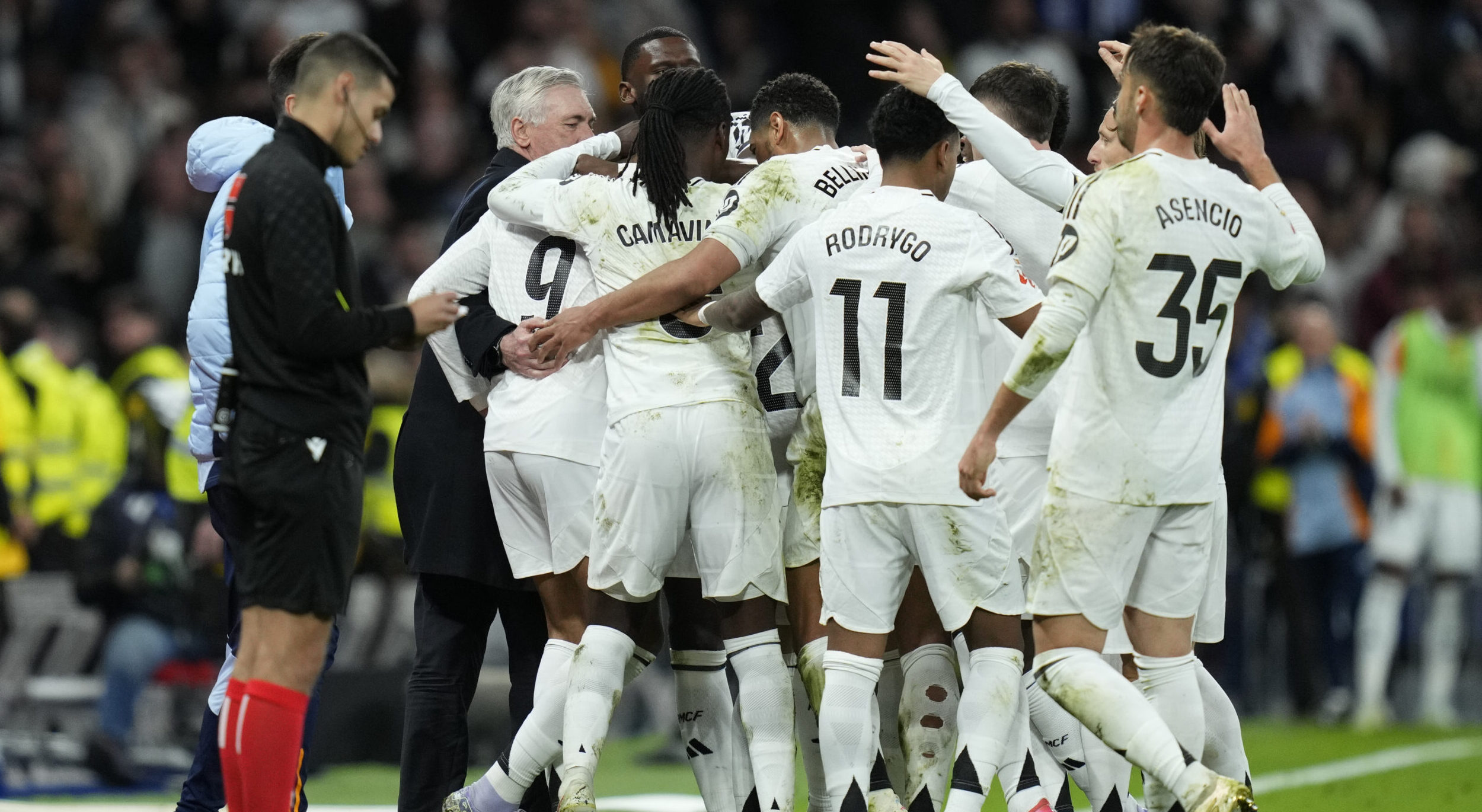 Kylian Mbappe of Real Madrid CF during the La Liga match between Real Madrid and CD Leganes played at Santiago Bernabeu Stadium on March 29, 2025 in Madrid, Spain. (Photo by Cesar Cebolla / PRESSINPHOTO)
2025.03.30 Madryt 
pilka nozna liga hiszpanska
Real Madryt - CD Leganes 
Foto PRESSINPHOTO/SIPA USA/PressFocus

!!! POLAND ONLY !!!