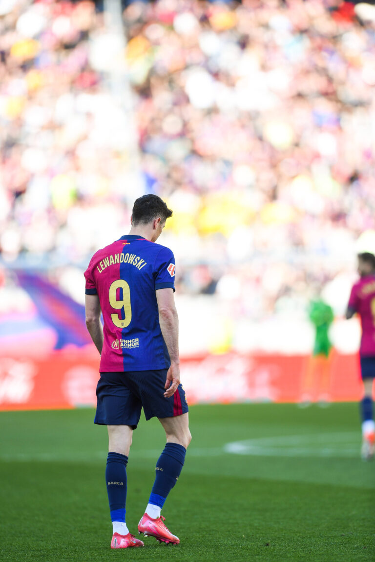 FC Barcelona, Barca v GIRONA FC. OLIMPIC STADIUM LLUIS COMPANYS. MONTJUIC,BARCELONA. March 30,2025 FC BARCELONA vs GIRONA FC March 30 ,2025 Robert Lewandowski 9 of FC Barcelona celebrates scoring his team s second goal during the match between FC Barcelona and Girona FC corresponding to the twenty nine day of La Liga EA Sports at at Olimpic Stadium Lluis Companys of Montjuic in Barcelona, Spain. Barcelona ESP Copyright: xS.xRosx
2025.03.30 Barcelona
pilka nozna , liga hiszpanska
FC Barcelona - Girona FC
Foto IMAGO/PressFocus

!!! POLAND ONLY !!!