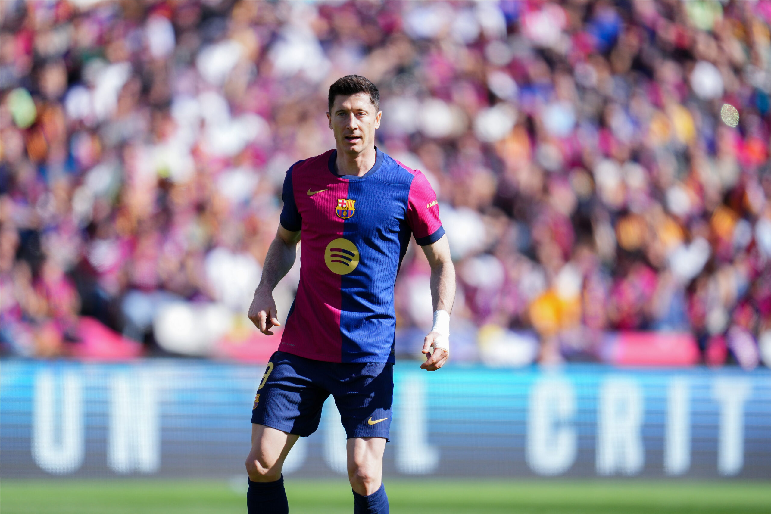 Robert Lewandowski of FC Barcelona during the La Liga EA Sports match between FC Barcelona and Girona FC played at Lluis Companys Stadium on 30 March 2025 in Barcelona, Spain. (Photo by Bagu Blanco / PRESSINPHOTO)


2025.03.31 Barcelona
pilka nozna liga hiszpanska
FC Barcelona - Girona FC
Foto PRESSINPHOTO/SIPA USA/PressFocus

!!! POLAND ONLY !!!