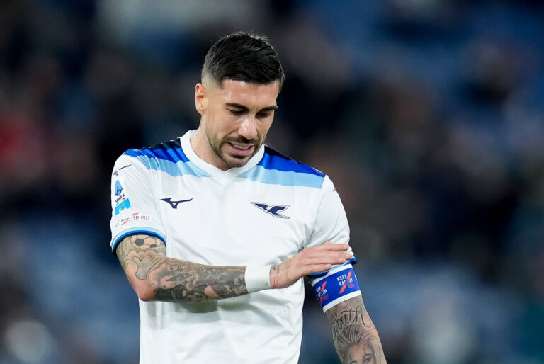 SS Lazio v Torino FC - Serie A Enilive Mattia Zaccagni of SS Lazio looks dejected during the Serie A Enilive match between SS Lazio and Torino FC at Stadio Olimpico on March 31, 2025 in Rome, Italy. Rome Stadio Olimpico Rome Italy Copyright: xGiuseppexMaffiax SerieA_Lazio-Torino_310325_BRU8762
2025.03.31 Rzym
pilka nozna , liga wloska
SS Lazio Rzym - Torino FC
Foto IMAGO/PressFocus

!!! POLAND ONLY !!!