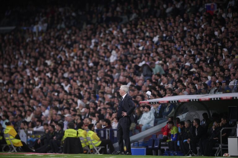 Spanish King Cup Copa del Rey soccer match Real Madrid vs Real Sociedad at Santiago Bernabeu stadium in Madrid, spain 01 april 2025 Ancelotti 900/Cordon Press PUBLICATIONxNOTxINxFRAxESP 900/CordonxPress LOF - Copa del Rey Real Madrid vs Real Sociedad
2025.04.01 Madryt
pilka nozna , Puchar Krola
Real Madryt - Real Sociedad San Sebastian
Foto IMAGO/PressFocus

!!! POLAND ONLY !!!