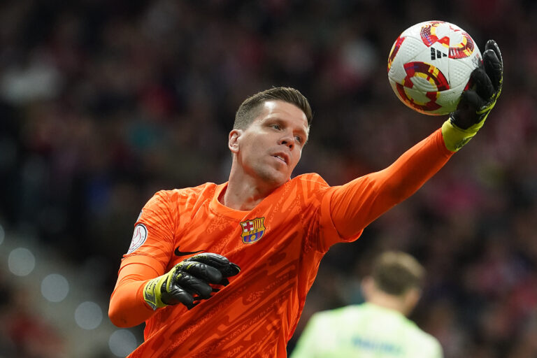 FC Barcelona&#039;s Wojciech Szczesny during Spanish Kings Cup Semifinals 2nd leg match. April 2, 2025. (Photo by Acero/Alter Photos/Sipa USA)
2025.04.02 Madryt
pilka nozna puchar krola
Atletico Madryt - FC Barcelona 
Foto Alter Photos/SIPA USA/PressFocus

!!! POLAND ONLY !!!