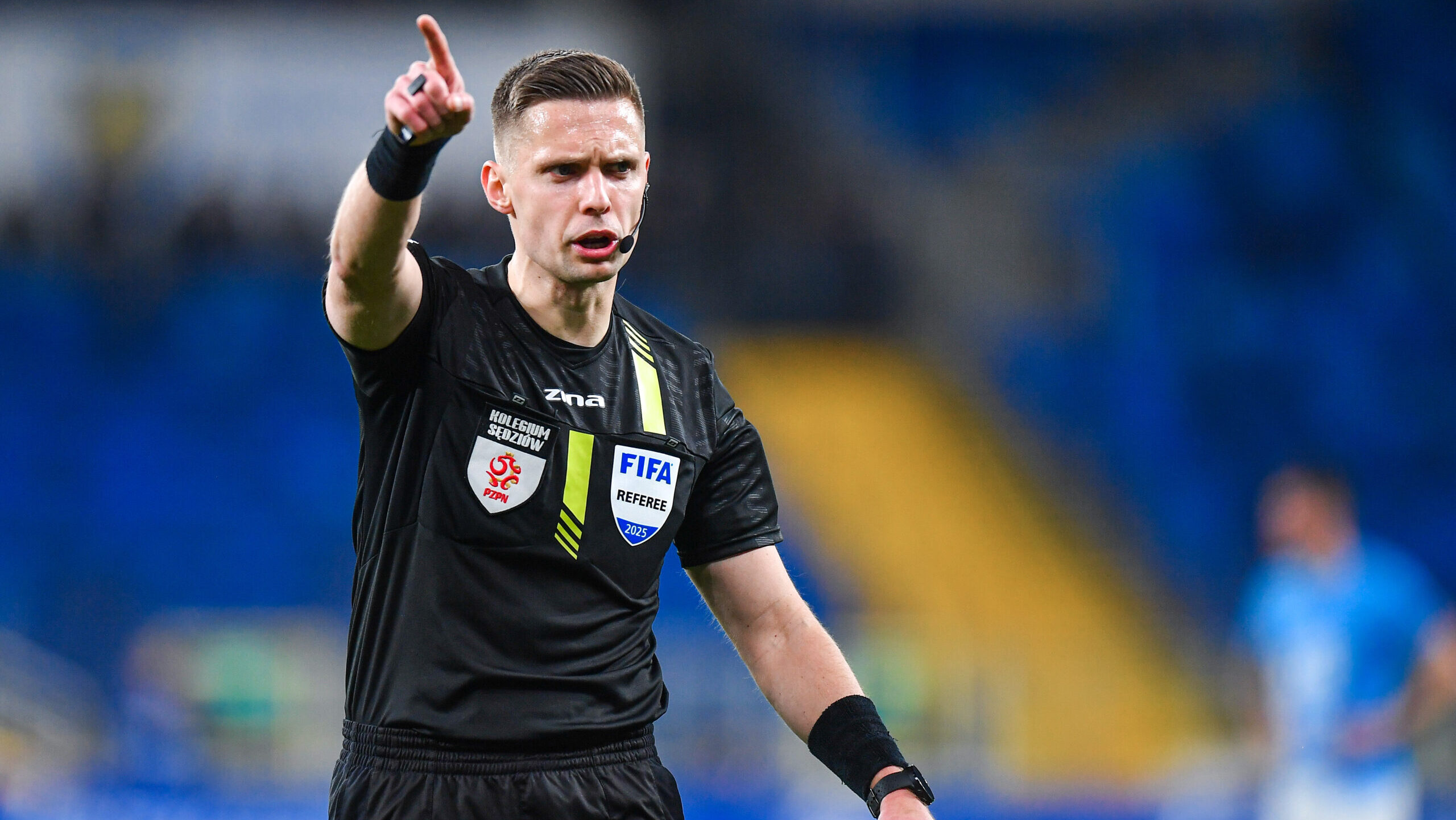 2025.04.02 Chorzow
Pilka nozna Fortuna Puchar Polski Polfinal Sezon 2024/2025
Ruch Chorzow - Legia Warszawa
N/z Damian Sylwestrzak, sedzia, arbiter
Foto Marcin Bulanda / PressFocus

2025.04.02 Chorzow
Football Semifinal Fortuna Polish Cup Season 2024/2025
Ruch Chorzow - Legia Warszawa
Damian Sylwestrzak, sedzia, arbiter
Credit: Marcin Bulanda / PressFocus