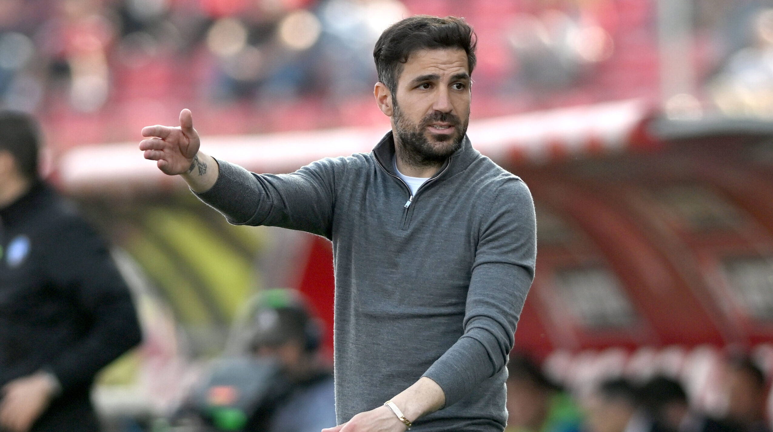 FRANCESC CESC FABREGAS, Coach, Como, Serie A 2024-25, Monza-Como 1-3, azione, action, single shot SERIE A 2024-25 MONZA-COMO 1-3
2025.04.05 Monza
pilka nozna , liga wloska
AC Monza - Como 1907
Foto IMAGO/PressFocus
!!! POLAND ONLY !!!