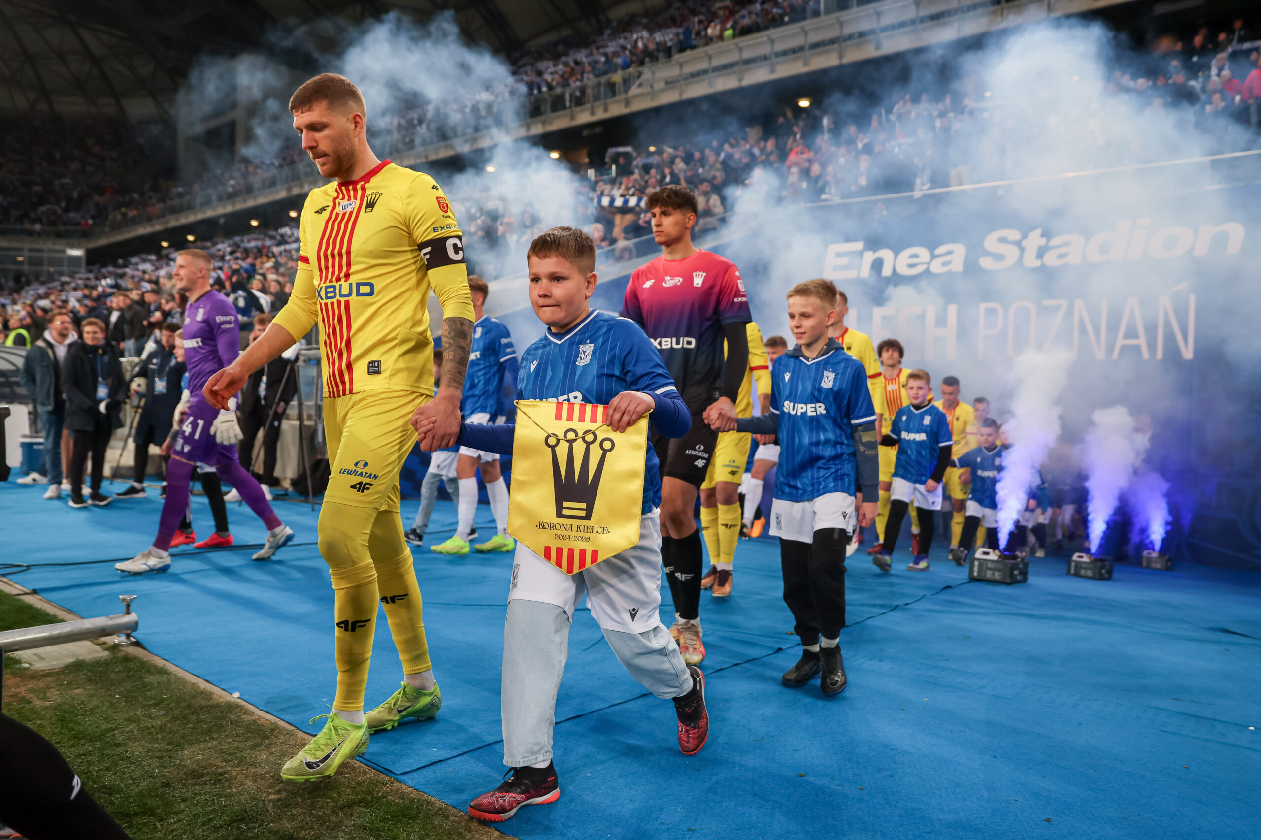 2025.04.05 Poznan
Pilka nozna Ekstraklasa sezon 2024/2025
Lech Poznan - Korona Kielce
N/z 
Foto Pawel Jaskolka / PressFocus

2025.04.05 Poznan
Football Polish Ekstraklasa season 2024/2025
Lech Poznan - Korona Kielce
Credit: Pawel Jaskolka / PressFocus