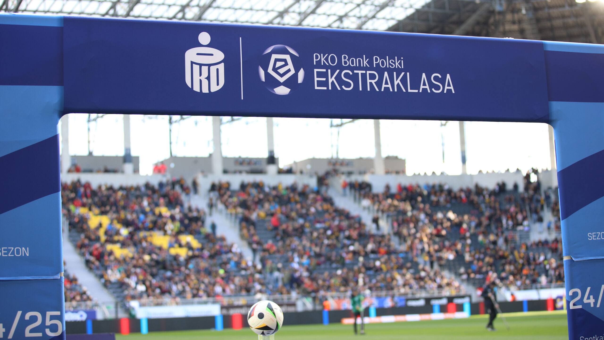 2025.04.06 Szczecin
Pilka nozna , PKO BP Ekstraklasa sezon 2024/25
Pogon Szczecin - GKS Katowice
N/z brama Ekstraklasy
Foto Katarzyna Dzierzynska / PressFocus

2025.04.06 Szczecin
Football Polish top league , 2024/2025 season
Pogon Szczecin - GKS Katowice
brama Ekstraklasy
Credit: Katarzyna Dzierzynska / PressFocus