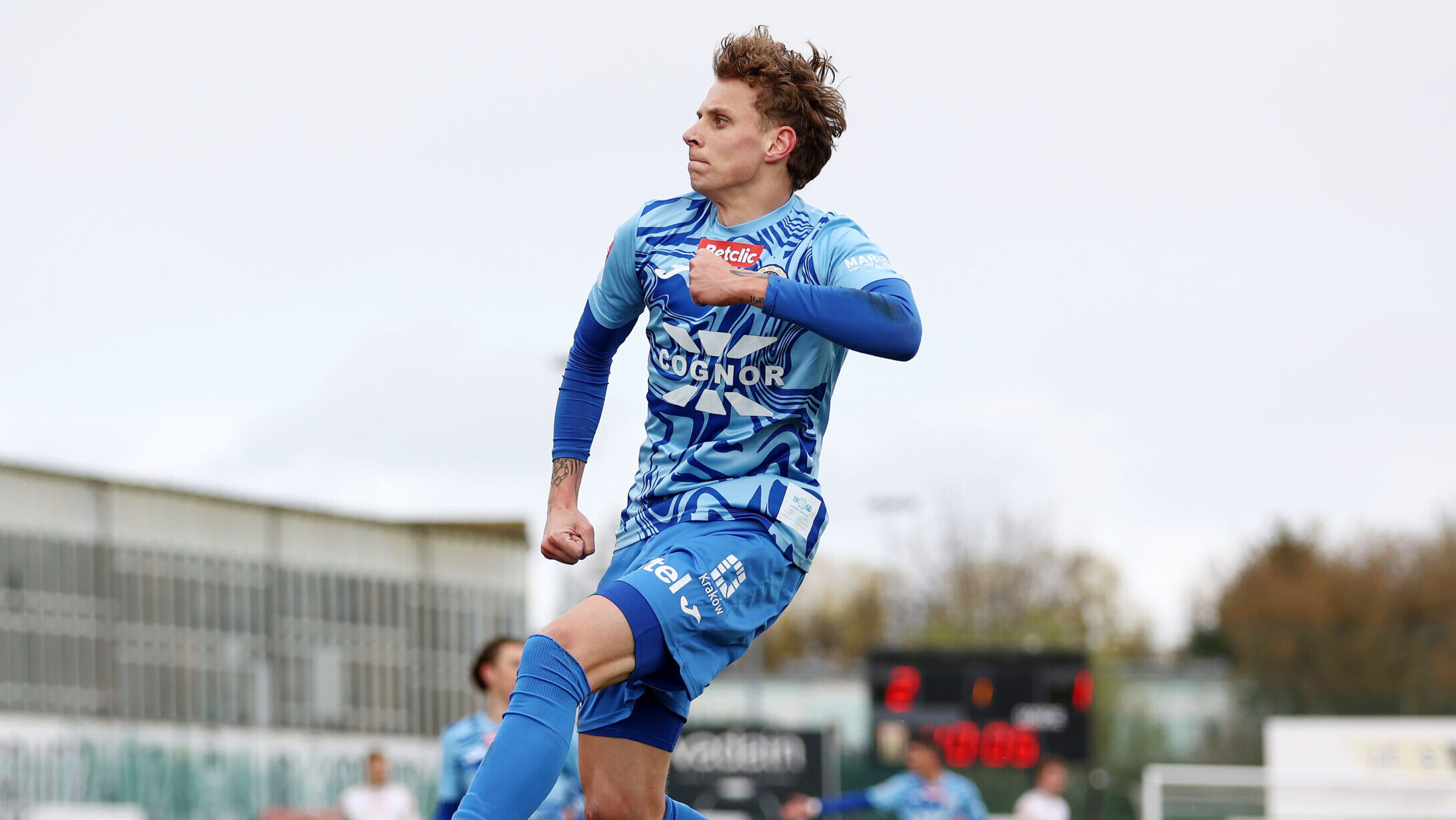 2025.04.06 Grudziadz Pilka Nozna Betclic 2 liga sezon 2024/2025 Mecz Olimpia Grudziadz - Hutnik Krakow N/z Filip Wilak gol bramka radosc Foto Piotr Matusewicz / PressFocus

2025.04.06 Grudziadz
Football Polish second division season 2024/2025
Olimpia Grudziadz - Hutnik Krakow
Filip Wilak gol bramka radosc
Credit: Piotr Matusewicz / PressFocus
