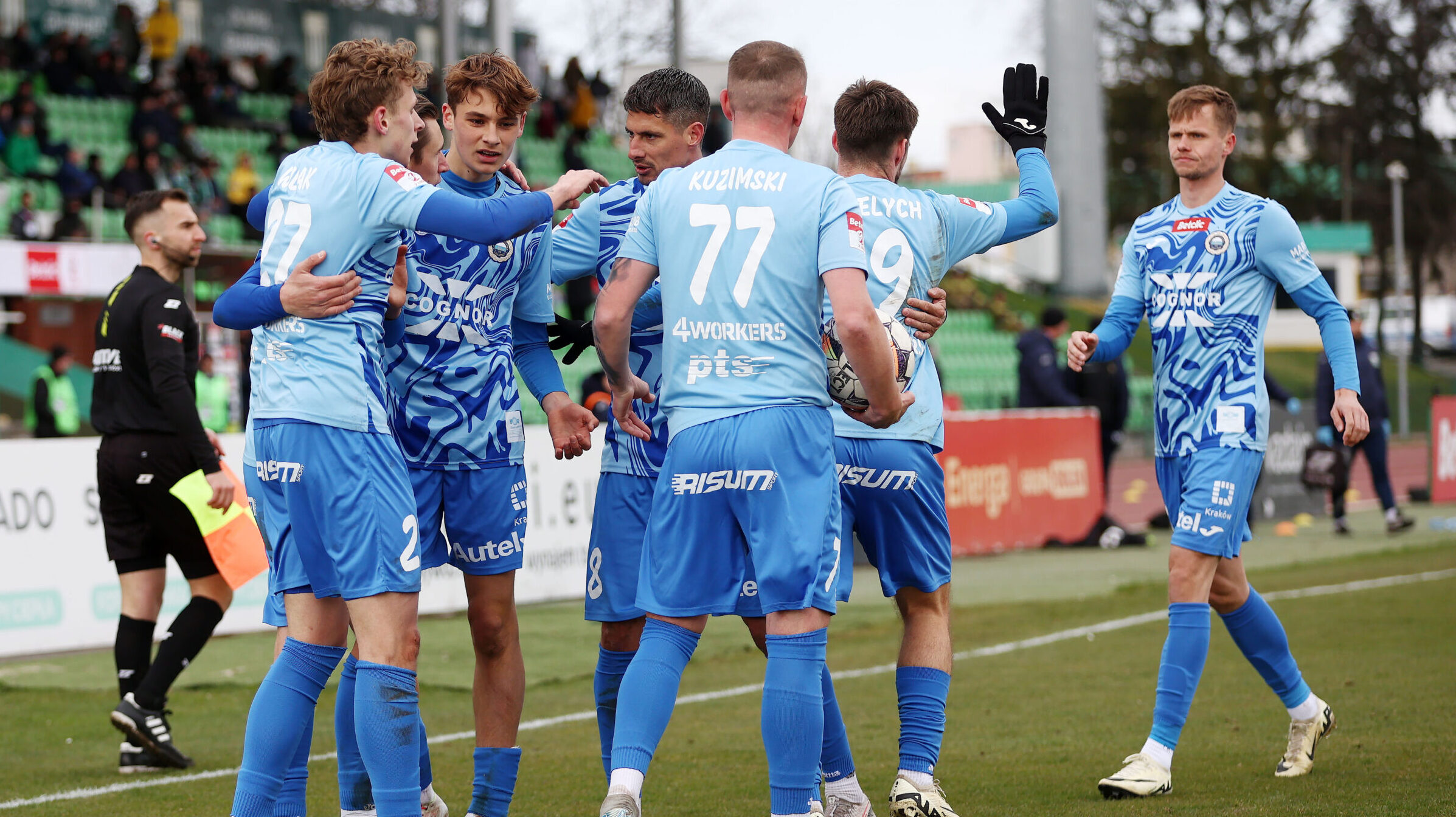 2025.04.06 Grudziadz Pilka Nozna Betclic 2 liga sezon 2024/2025 Mecz Olimpia Grudziadz - Hutnik Krakow N/z Filip Wilak gol bramka radosc Foto Piotr Matusewicz / PressFocus

2025.04.06 Grudziadz
Football Polish second division season 2024/2025
Olimpia Grudziadz - Hutnik Krakow
Filip Wilak gol bramka radosc
Credit: Piotr Matusewicz / PressFocus