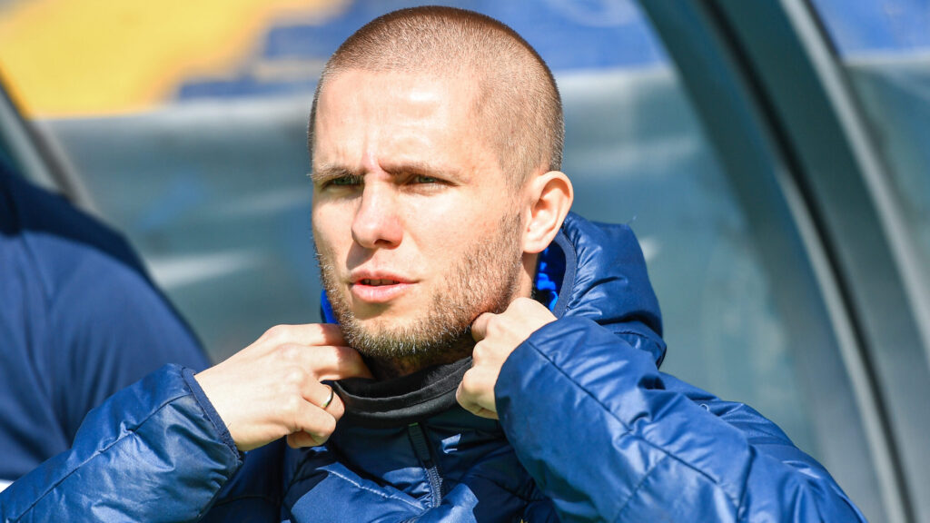 2025.04.06 Chorzow
Pilka nozna Pierwsza Liga Betclic 1 Liga Sezon 2024/2025
Ruch Chorzow - GKS Tychy
N/z Dawid Szulczek
Foto Marcin Bulanda / PressFocus

2025.04.06 Chorzow
Football Polish Betclic First I League Season 2024/2025
Ruch Chorzow - GKS Tychy
Dawid Szulczek
Credit: Marcin Bulanda / PressFocus